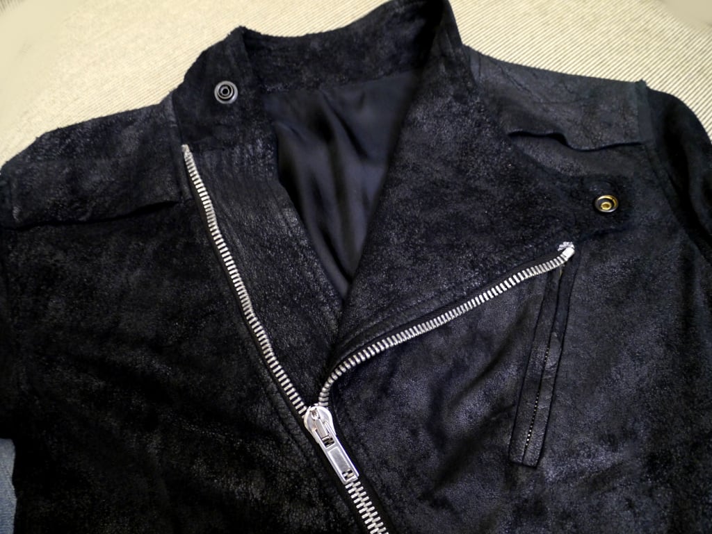レア◇RICK OWENS リックオウエンス SafariBiker デストロイ加工