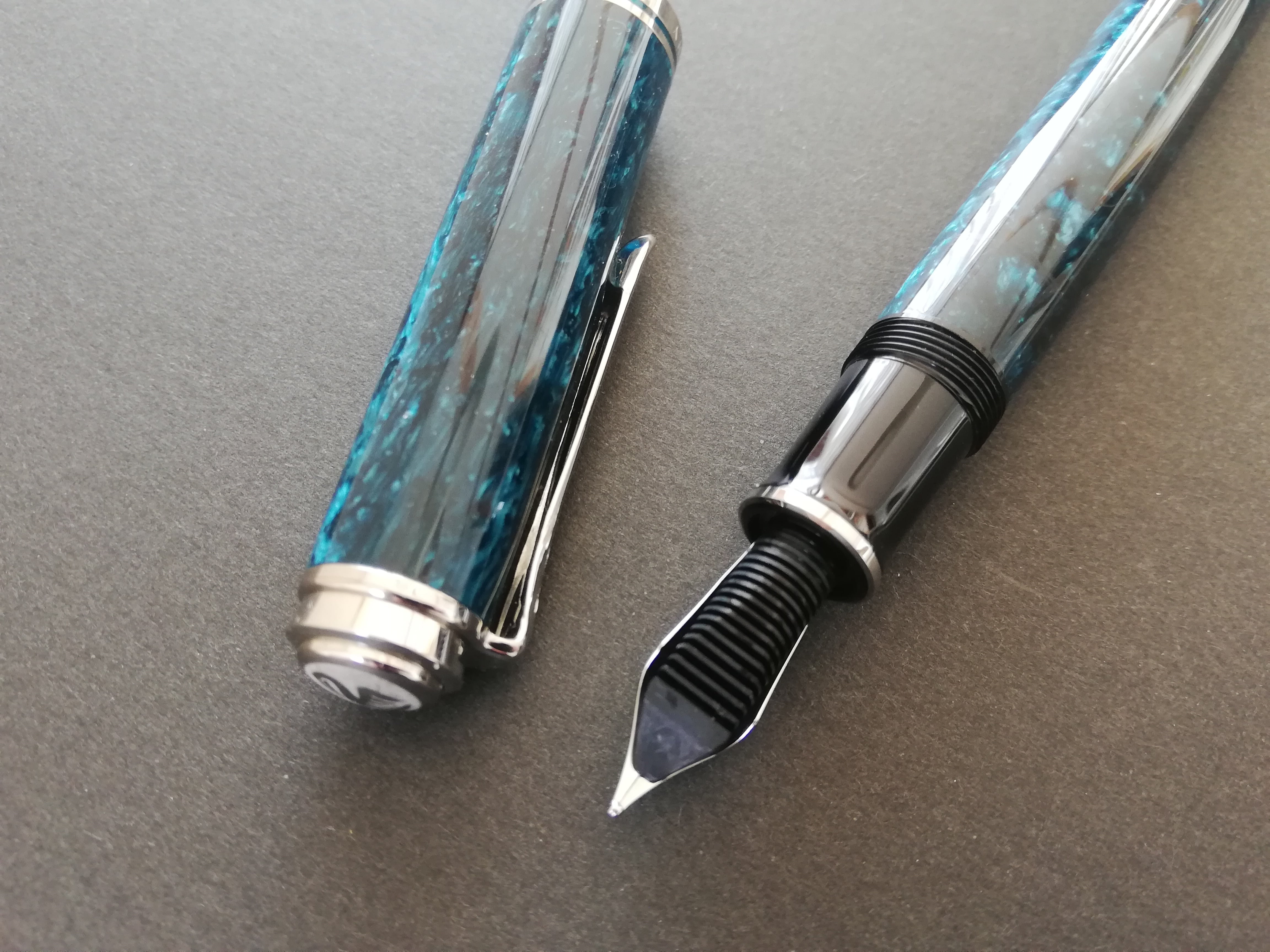 美品】ペリカン スーベレーン 805 オーシャンスワール R805 Pelikan