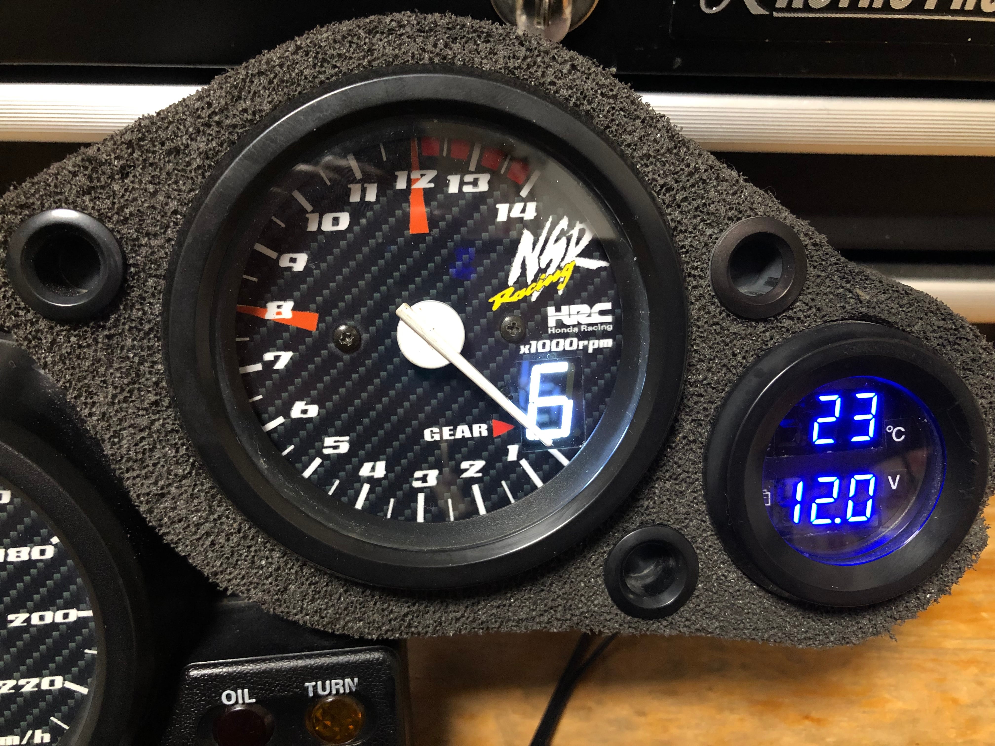 ワンオフ!NSR250R(MC21)スペシャルメーター製作します | hyg design