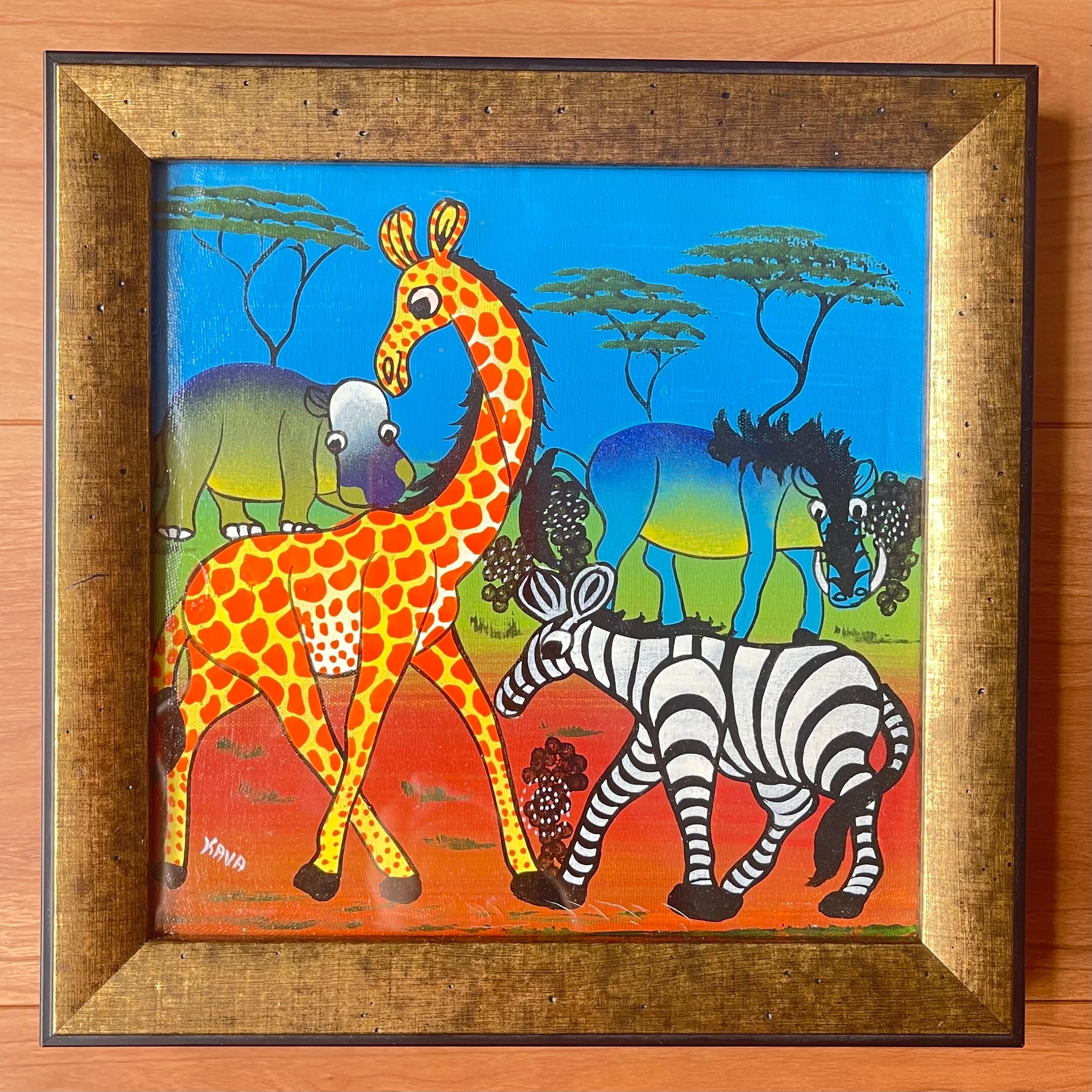 ティンガティンガ アート 絵画 31d69ae7341a10b7648adec85e21cc