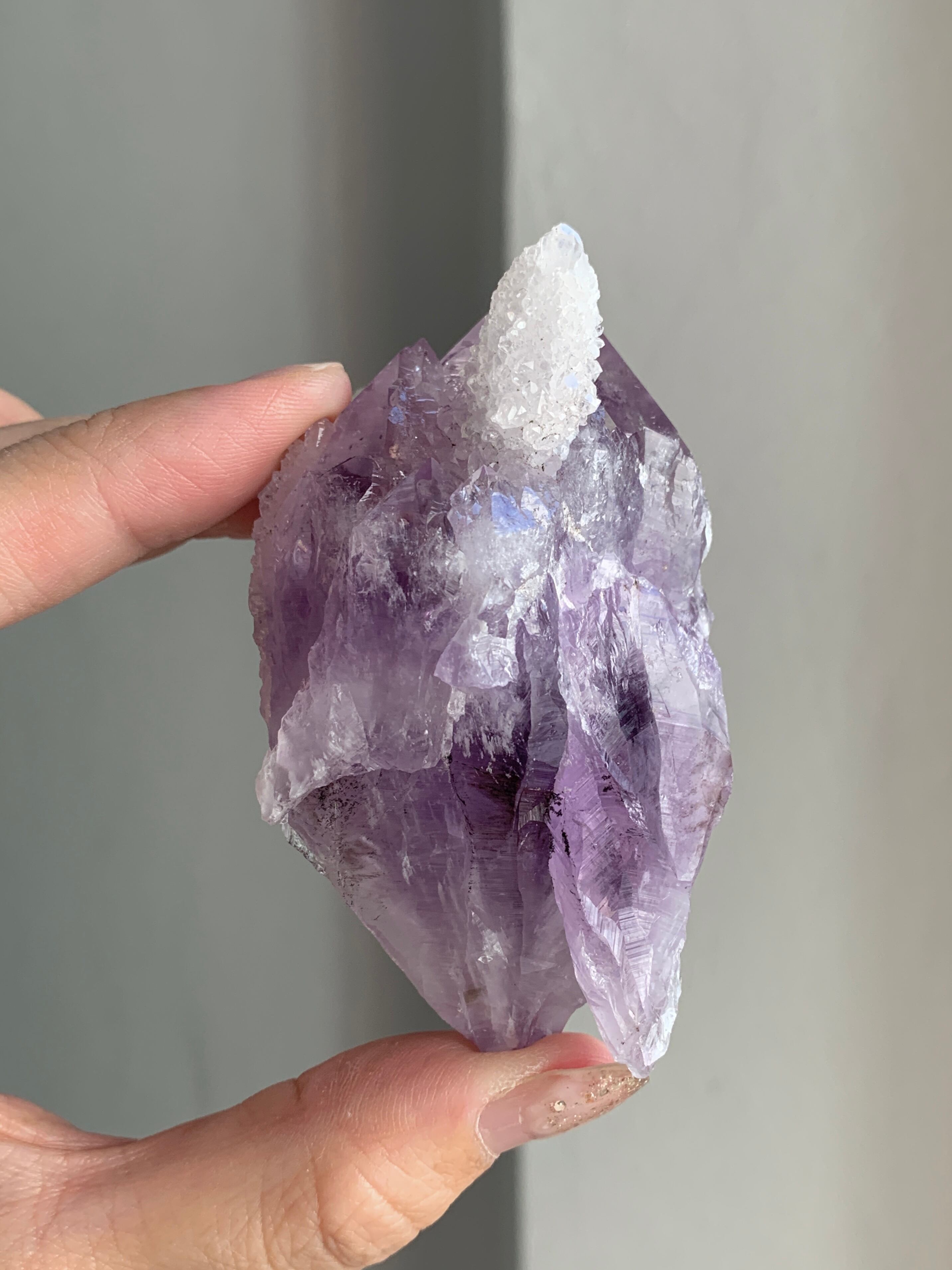 プチドゥルージーセット（ピンクアメジスト＆カルサイトオンアメジスト