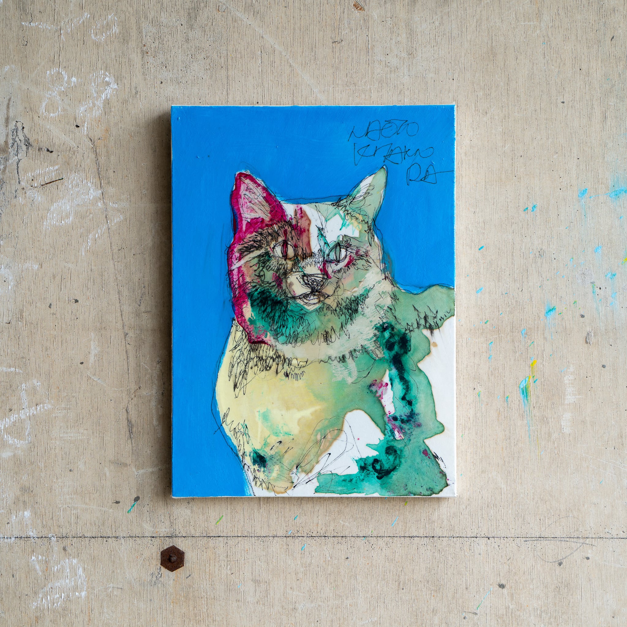 北村直登さん 原画 F4 ボストンテリア 北村直登さん 原画 F4 ボストン