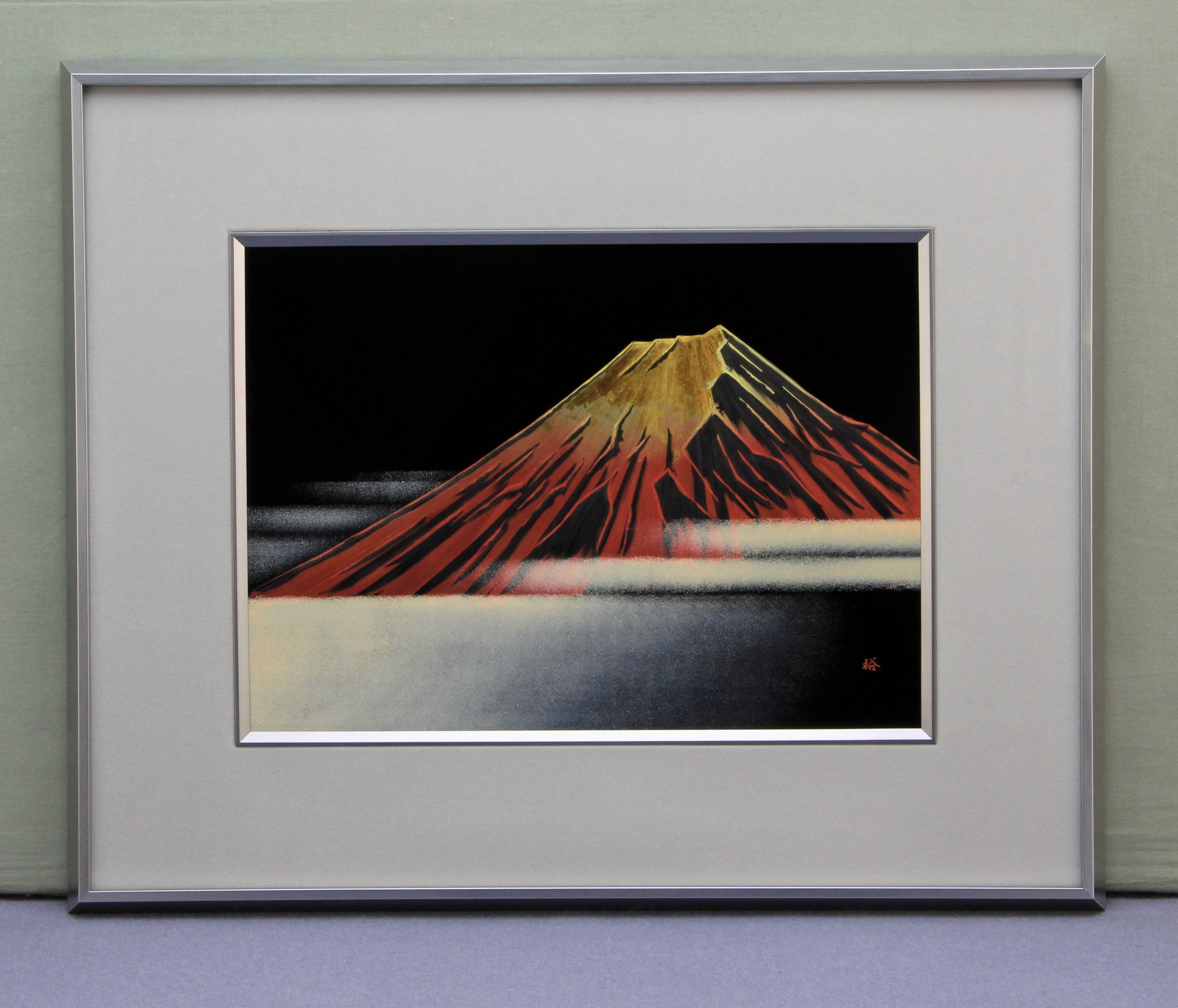 輪島漆芸額 友田 裕次 赤富士 | 漆器 米永商店