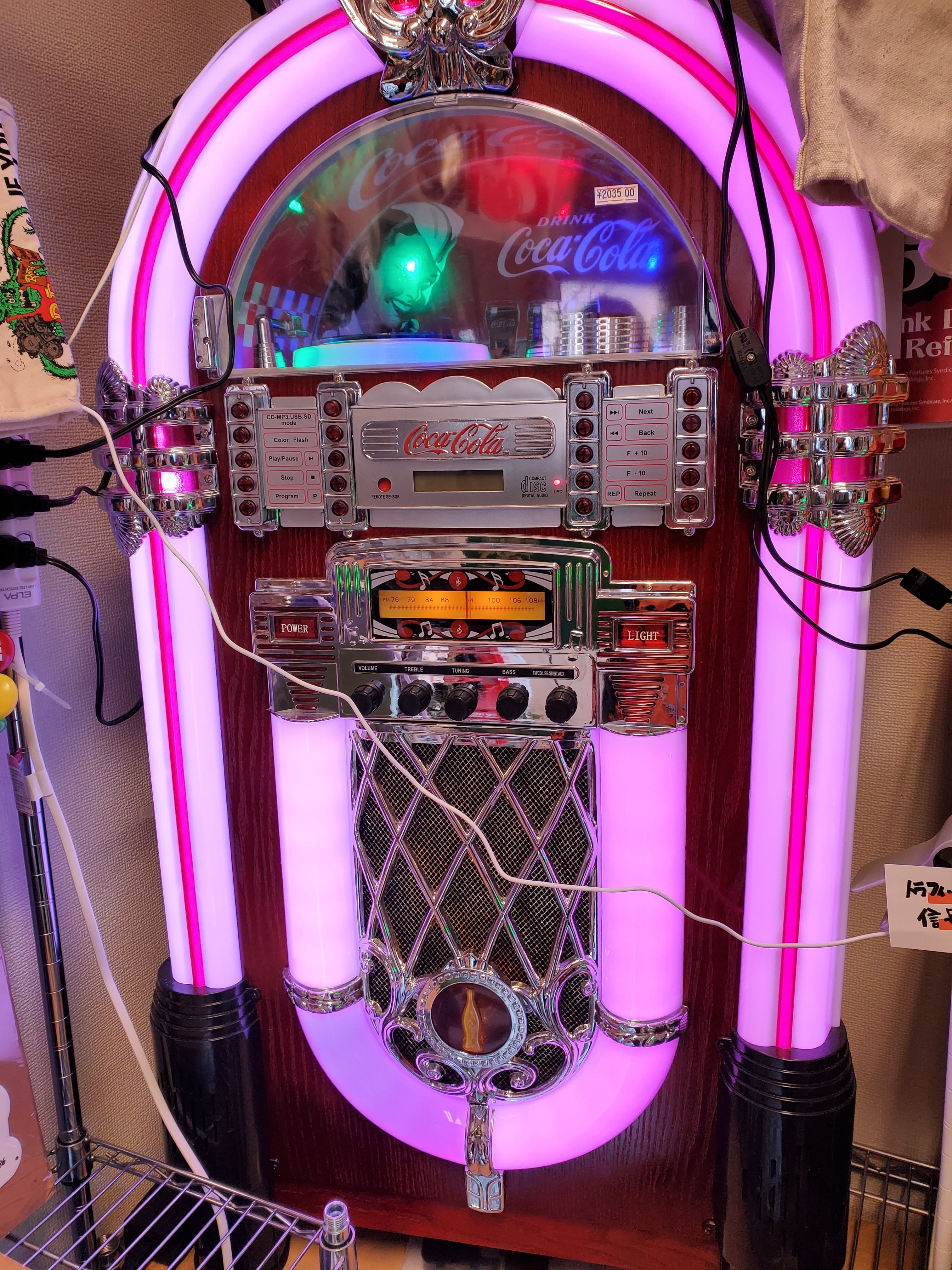 コカコーラ ジュークボックス | Beard-Bull