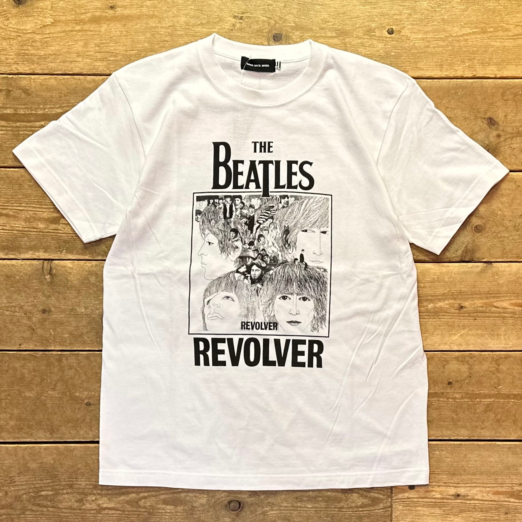 Good Rock Speed / The Beatles Revolver Tee | Little Wings