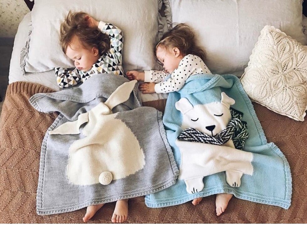 予約商品】アニマルブランケット animal blankeうさぎ 毛布 お昼寝