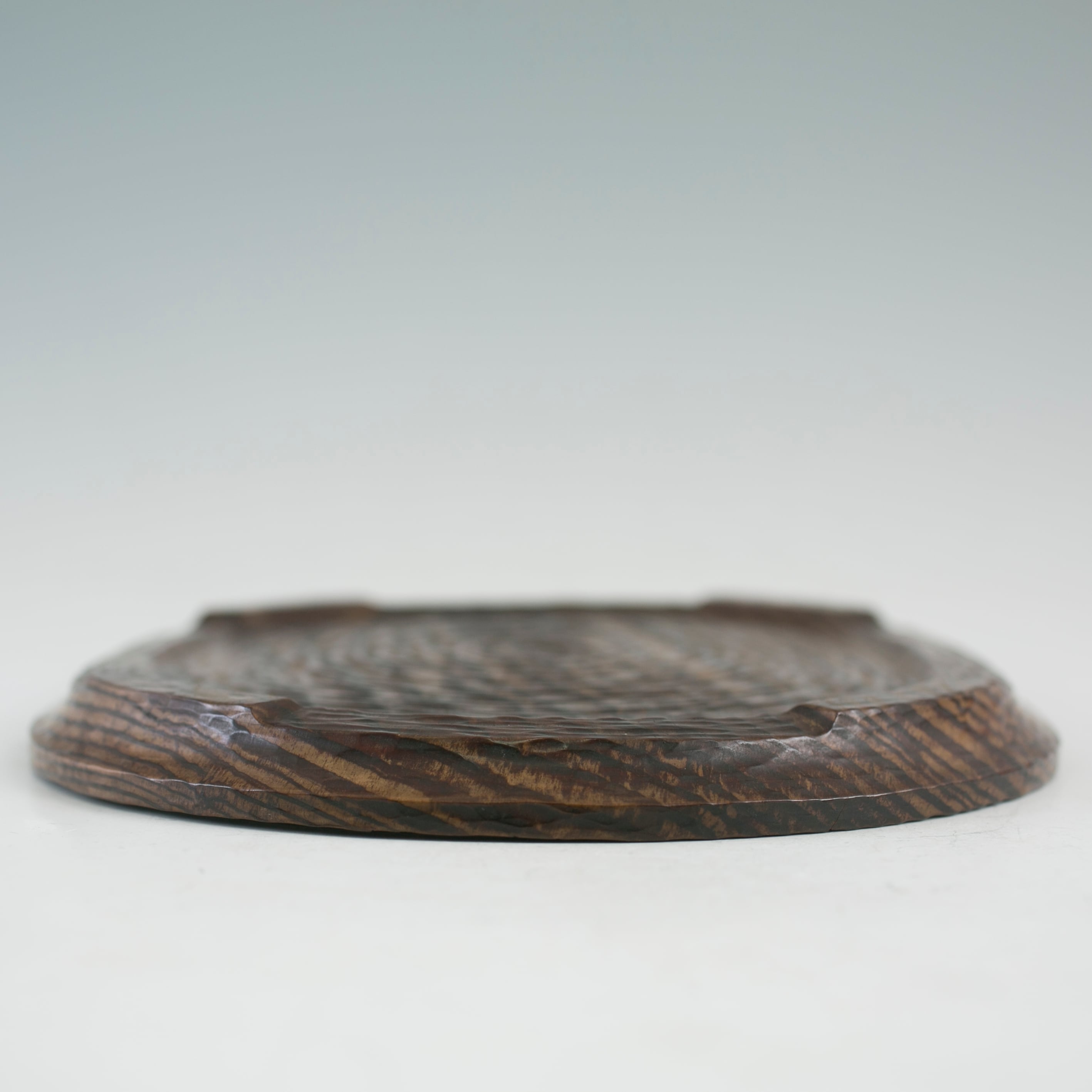 流 煎茶道具 松材 刳り貫き煎茶葉盆 CU455(木工、竹工芸)｜売買