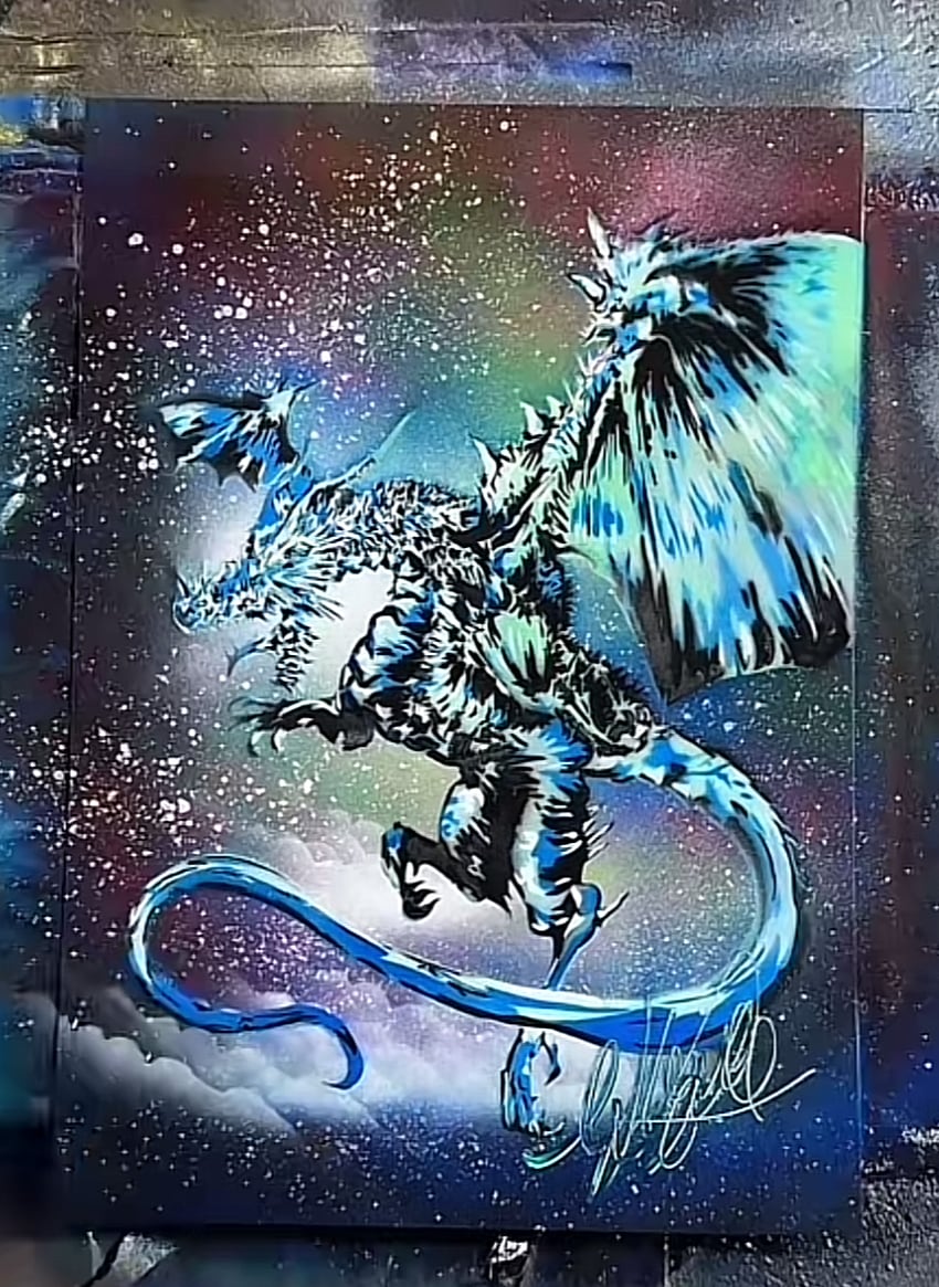 スプレーアートエデンB4原画 2枚セット スプレーアート エデン B4紙