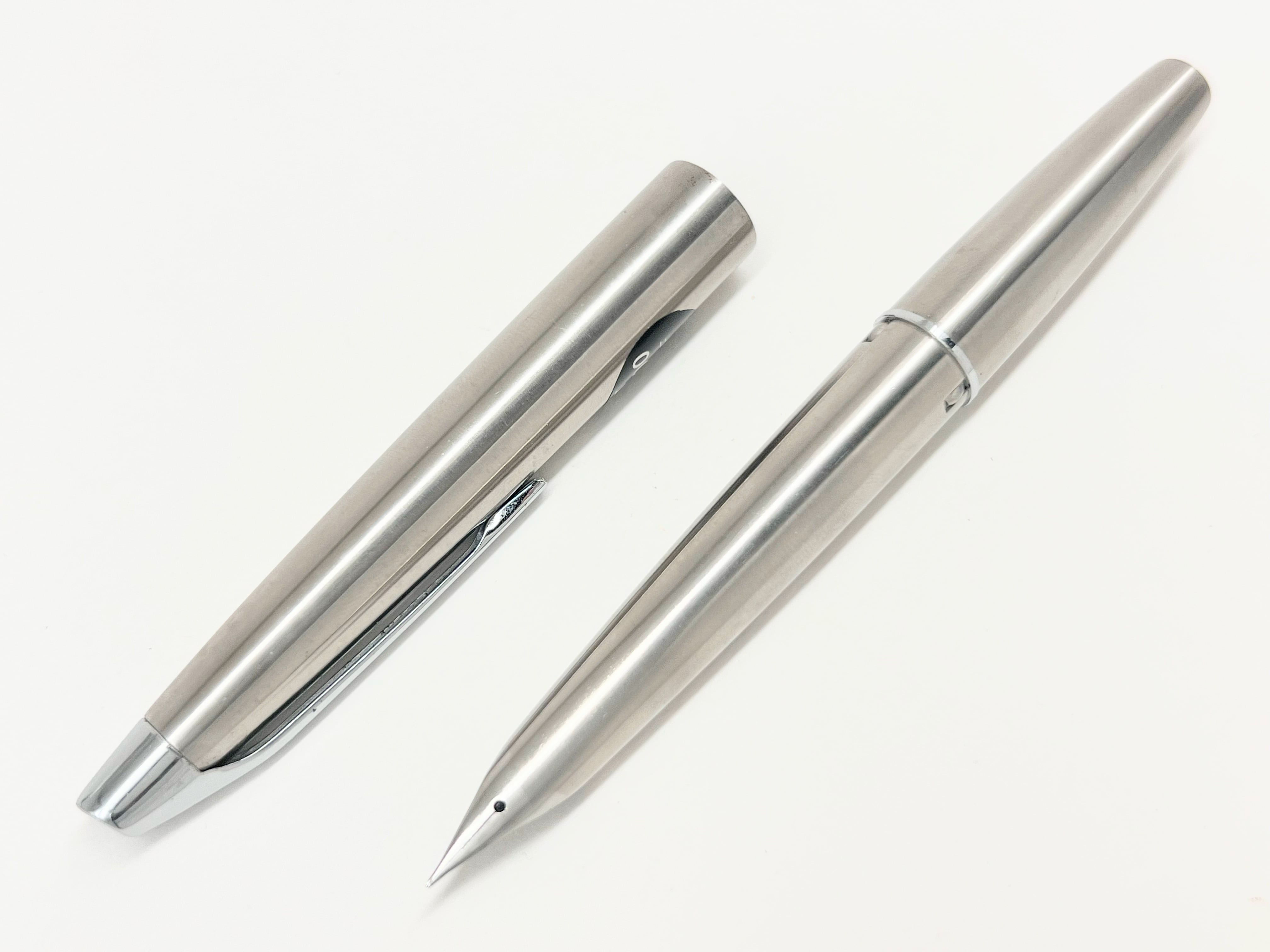 PE833□PILOT パイロット 万年筆 ミュー ステンレス 短軸 PE833□PILOT