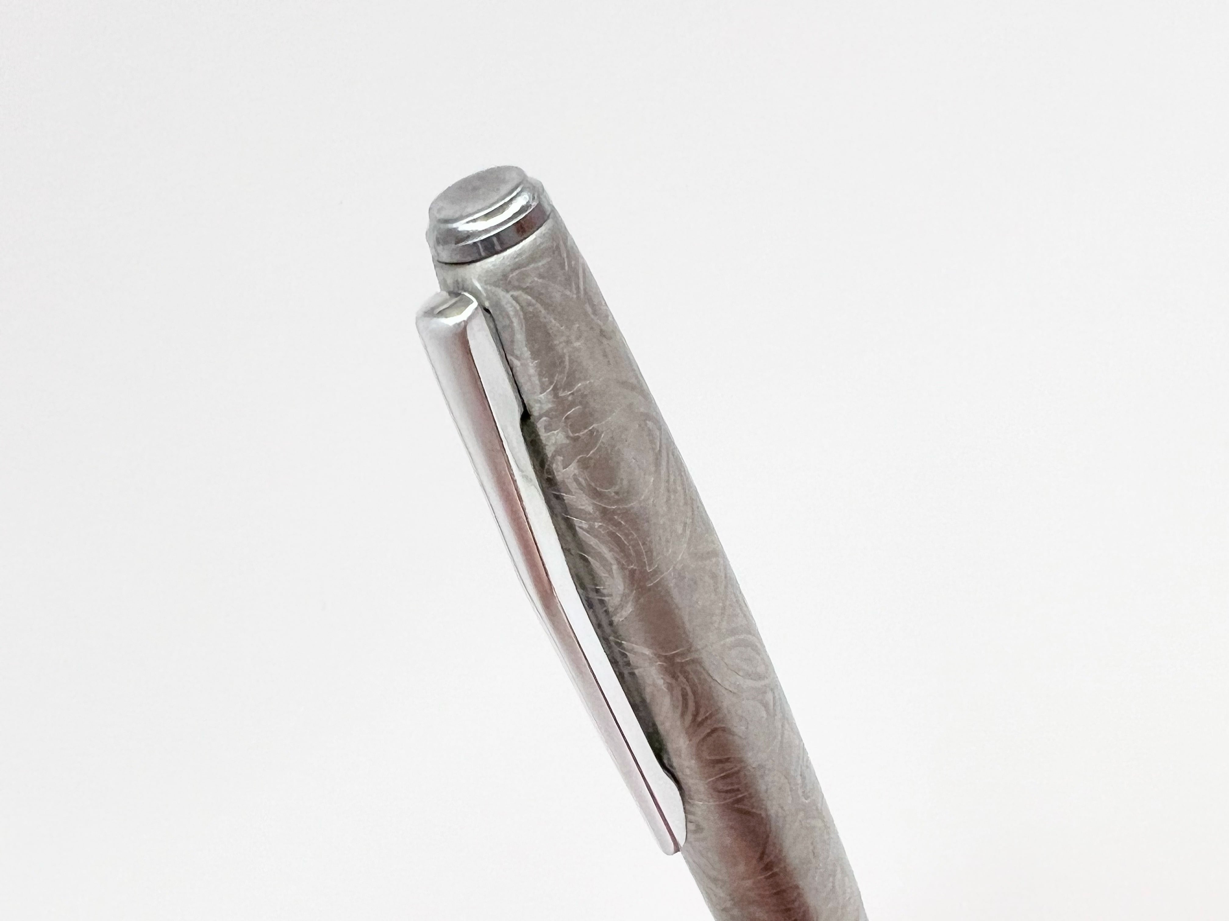 80s プラチナ万年筆 唐草 PLATINUM （細字） 18K-WG 02704 | 川口明弘