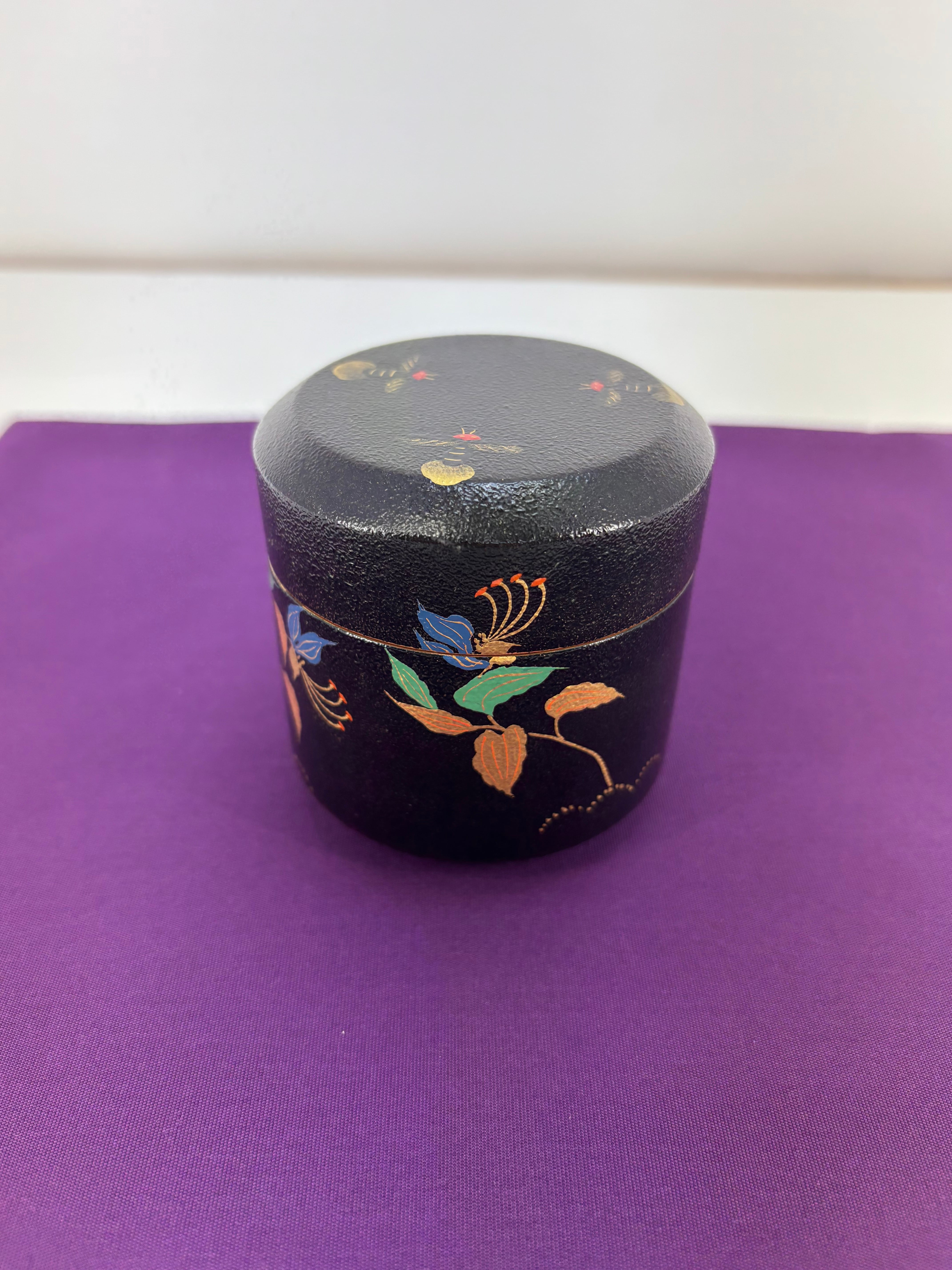 蛍蒔絵 雪吹棗 早見征一作 | 茶道具の木場