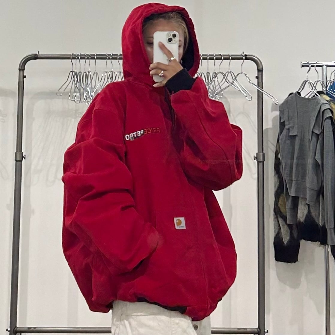 Carhartt 赤 ジャケット