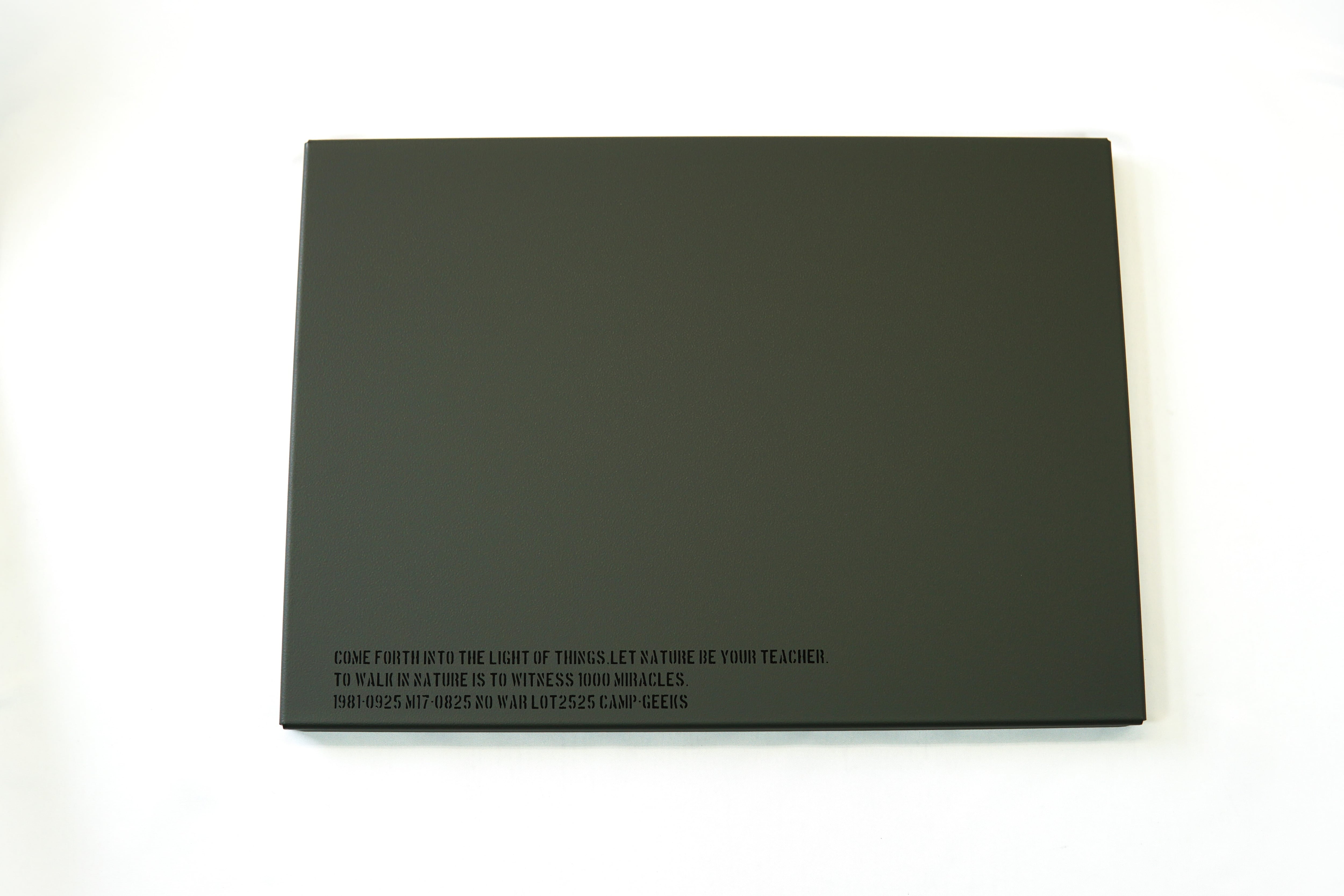 OMA.FACTORY×CAMP GEEKSコラボ シェルコン25 天板