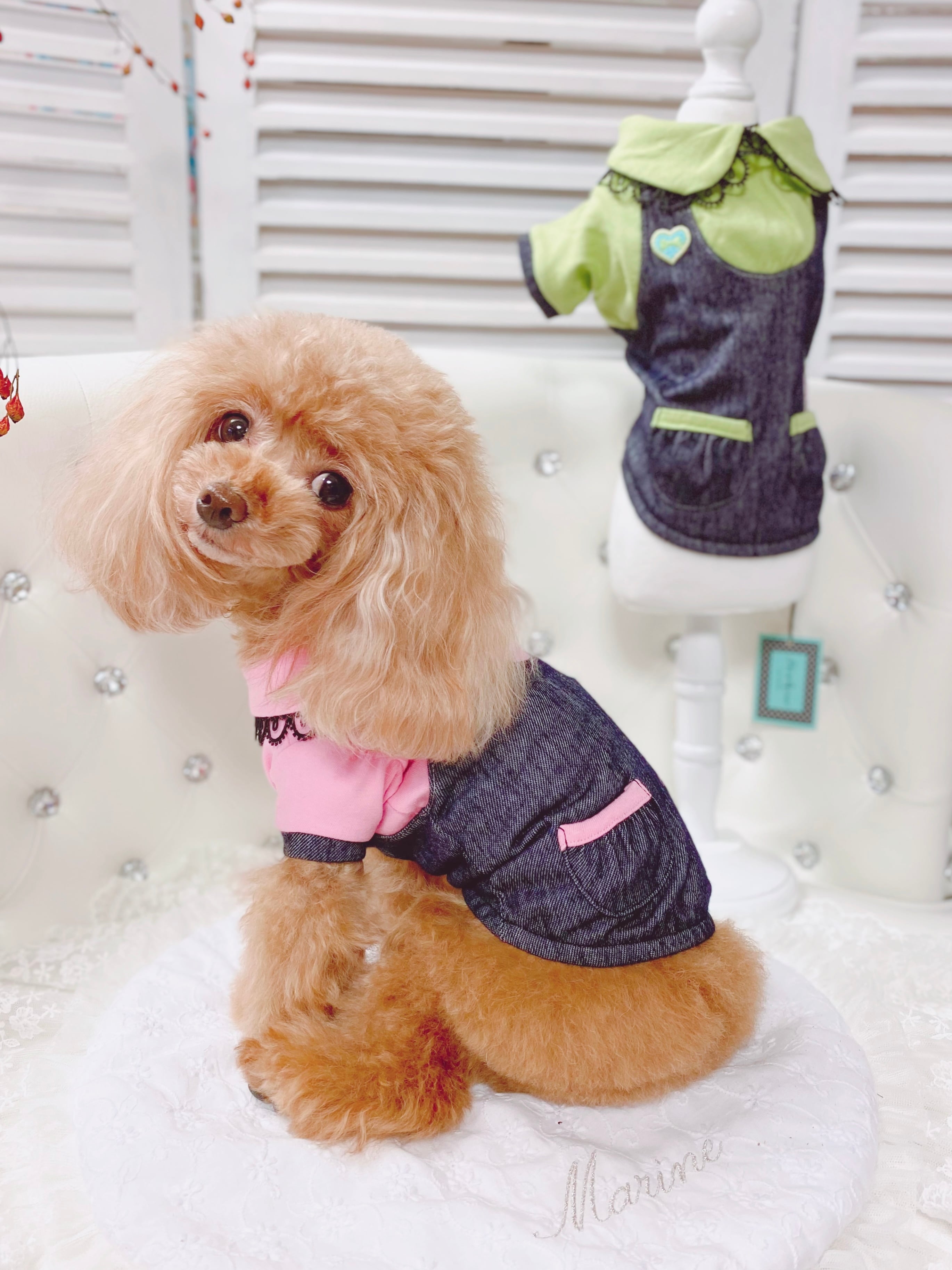 Fifi&Romeo/フィフィ&ロメオ】ポンポンパーカー ピンク S 【公式通販】