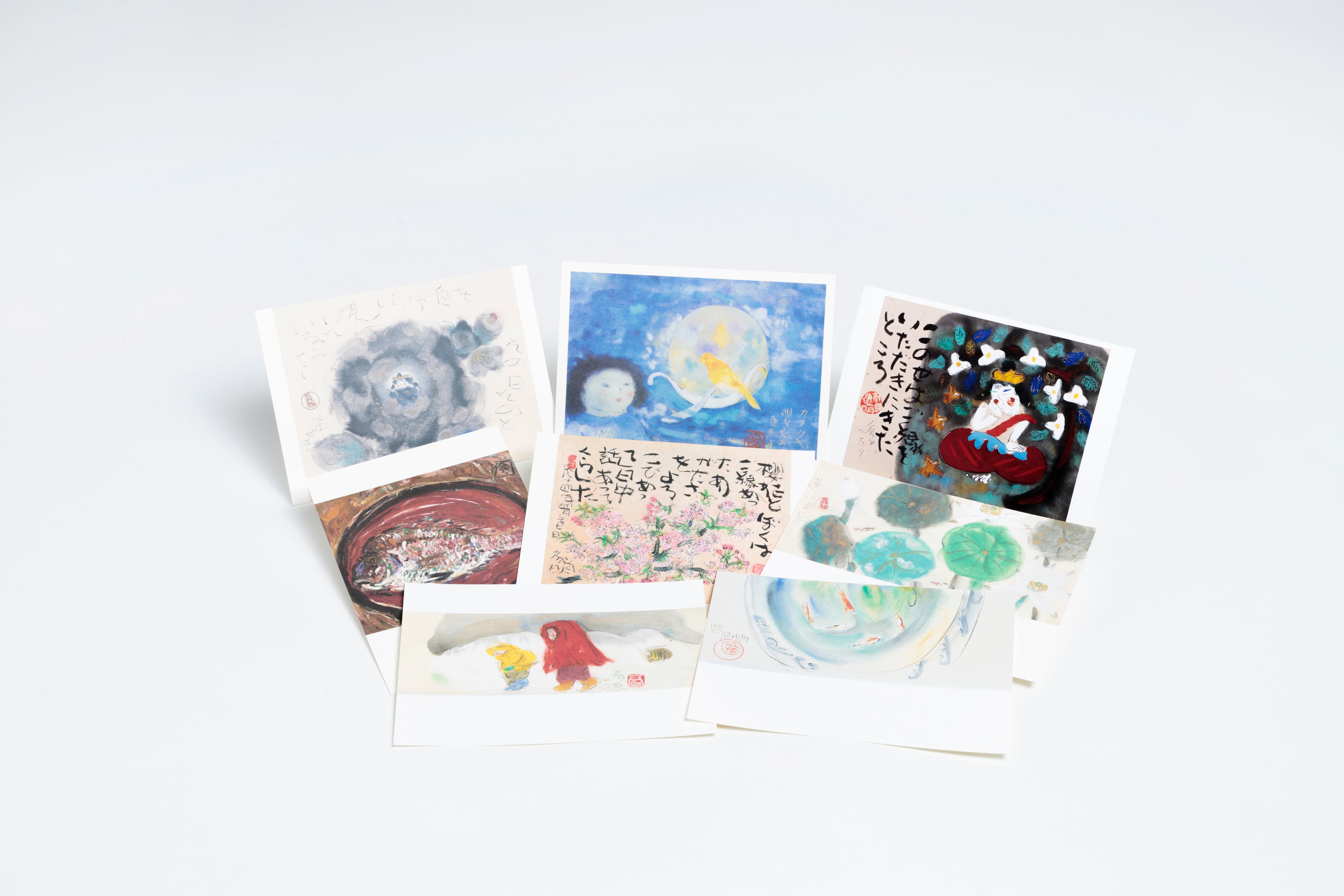 渡辺俊明 墨彩詩書画・椿童子 渡辺俊明 墨彩詩書画・椿童子