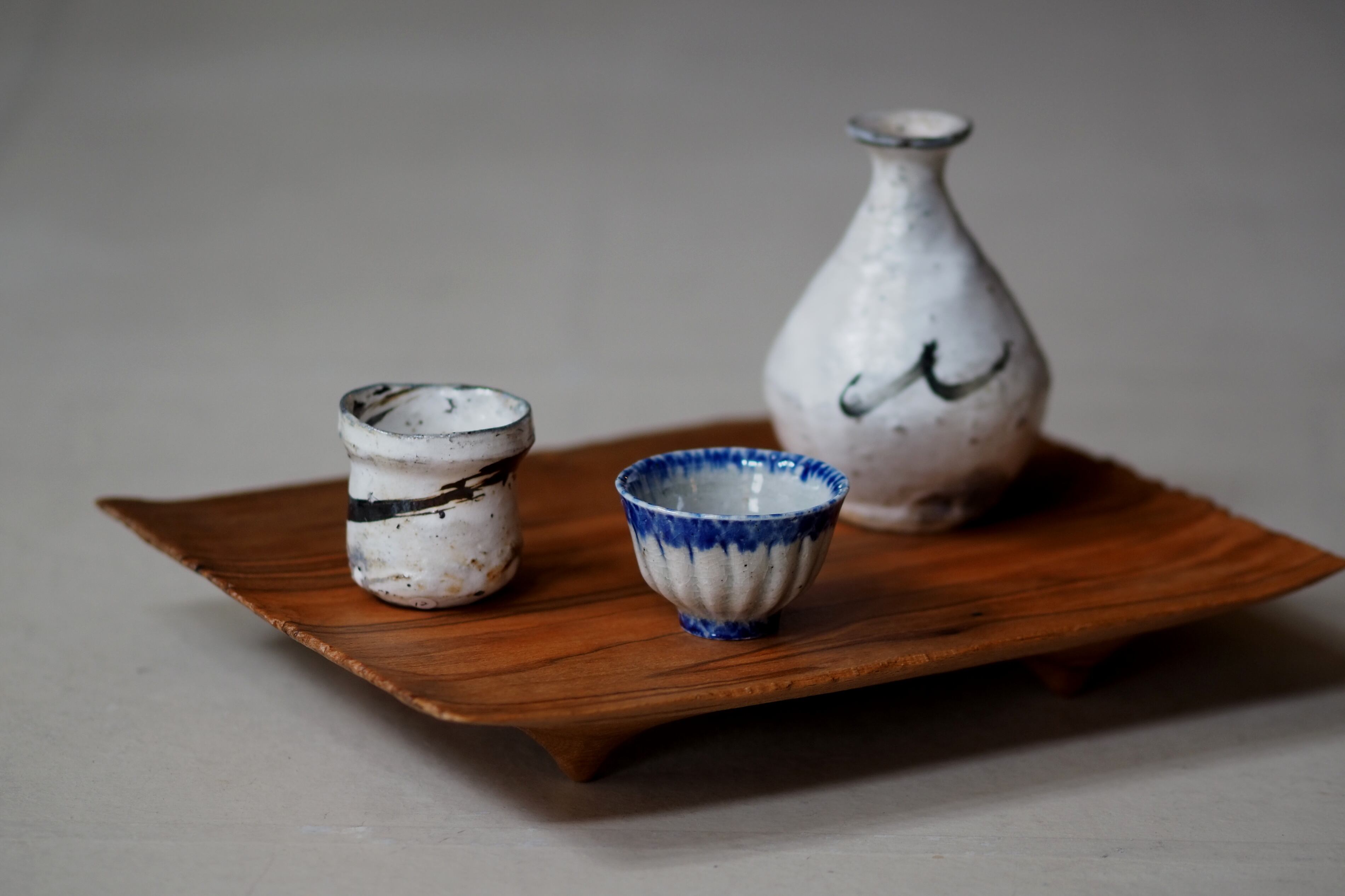 唐津焼 丸田宗彦作 粉引唐津 徳利 丸田宗彦 4.粉引唐津徳利 |