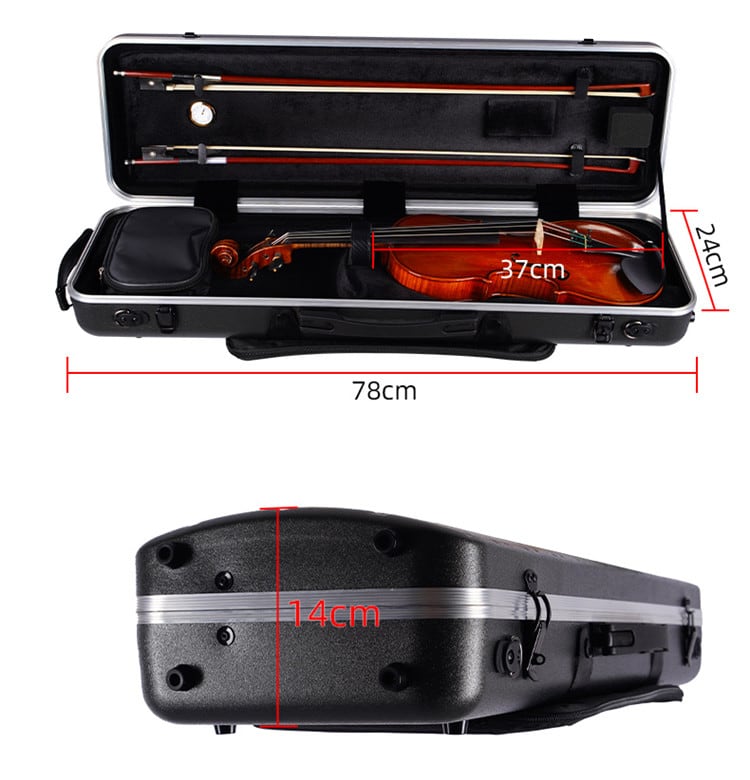KYLIESMAN バイオリンケース 4/4 カーボン製 KYLIESMAN バイオリン