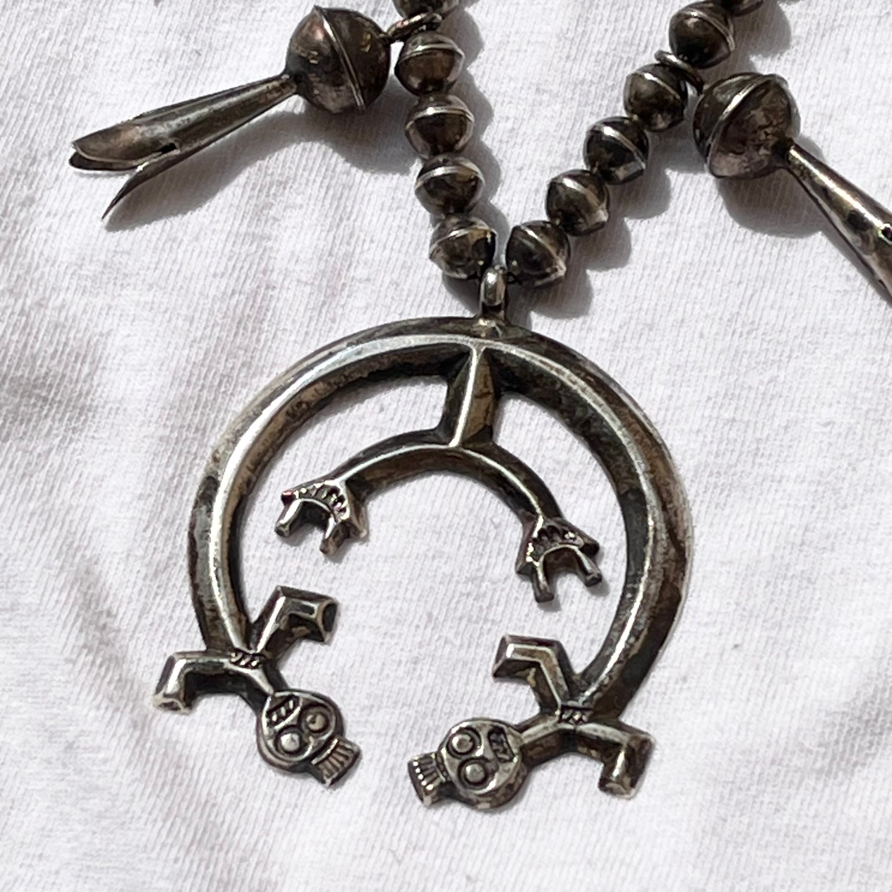 Vintage Navajo Naja Necklace ビンテージ ナバホ ナジャ ネックレス