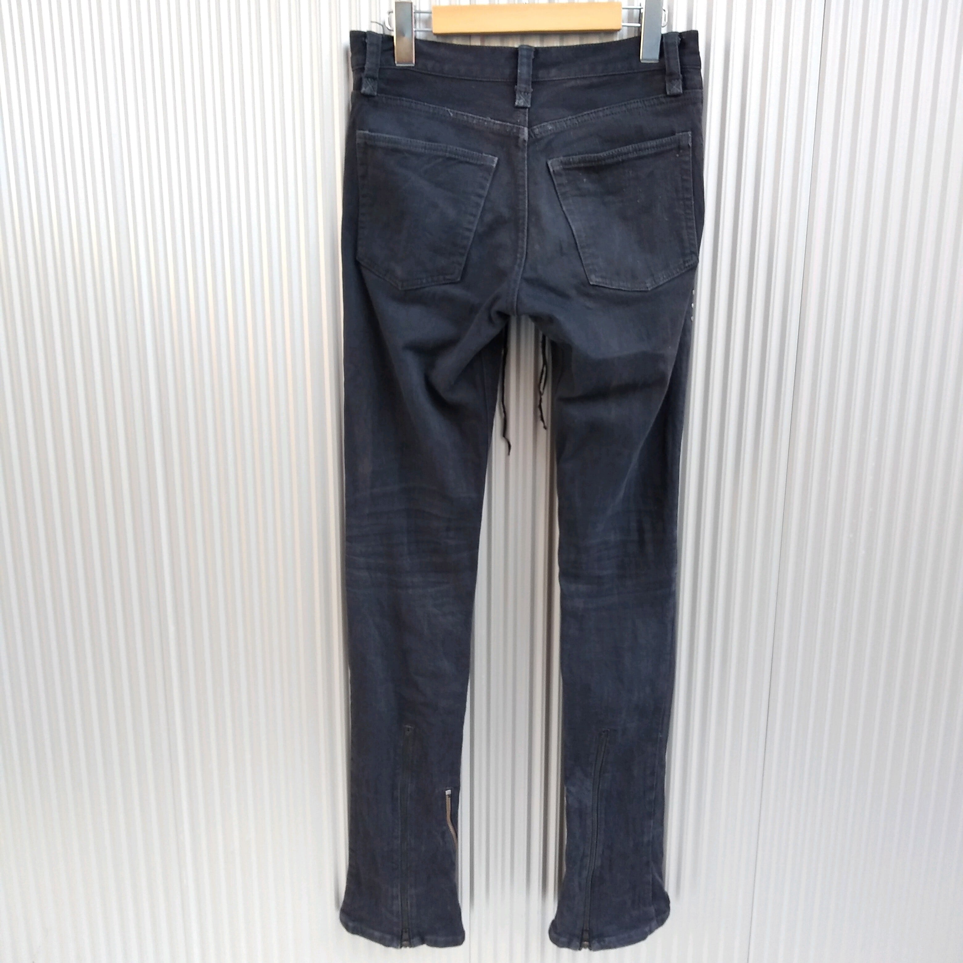 LGB ルグランブルー ジップデザイン パンツ サルエル ブラック LGB