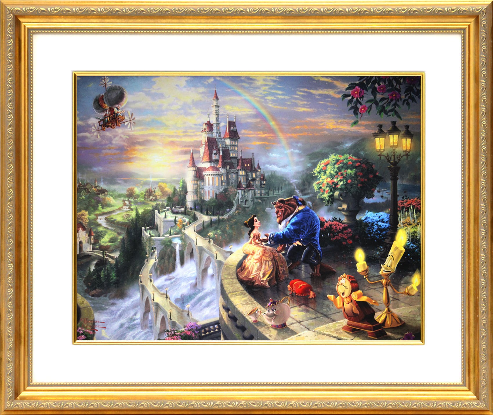 美女と野獣 | ディズニー アート 絵画 ポスター専門店