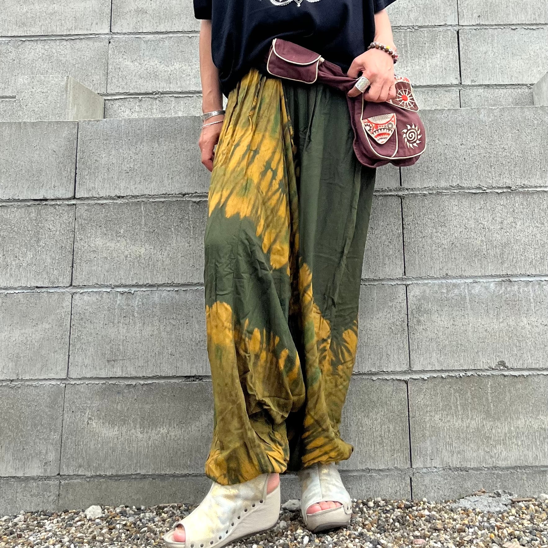 タイダイカラーアラジンパンツ | アジアン雑貨ルチュ