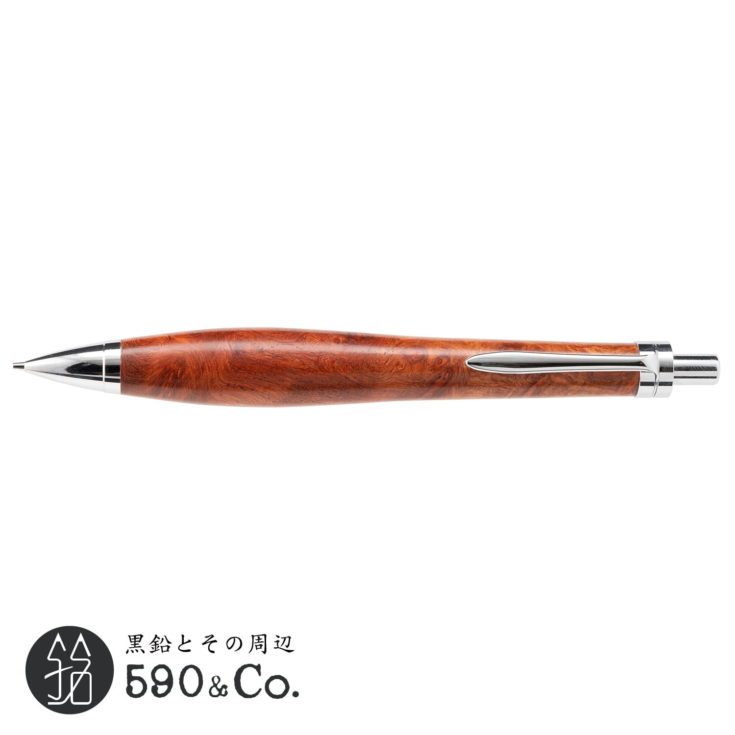 木軸ペン工房KIKI】花梨瘤 シャープペンシル | 590&Co.