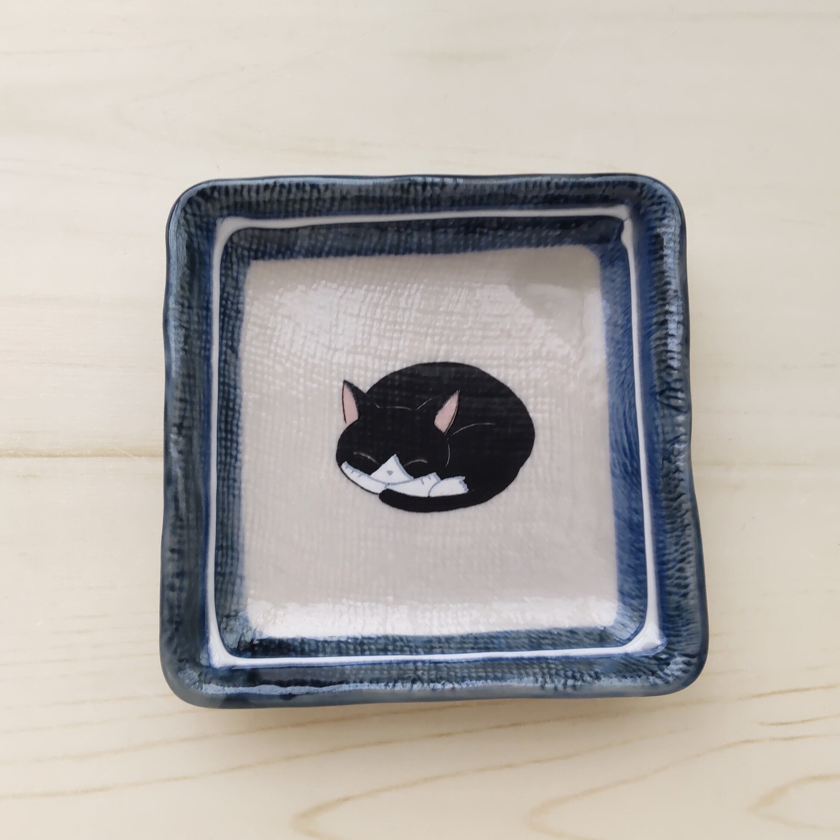 九谷焼 色絵 冬景色 小皿 11枚 上出製 [B24447] 九谷焼 色絵 冬景色