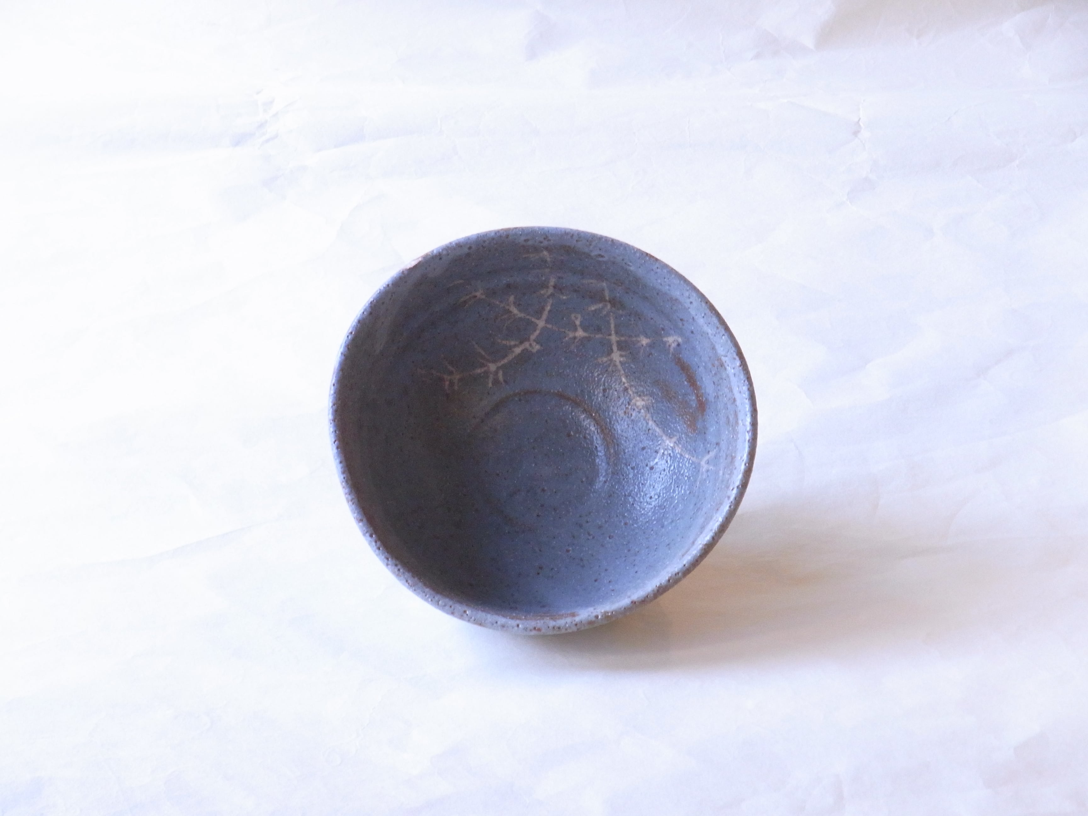 鼠志野 茶碗 桃山窯 林英仁 茶道具 美濃焼 桃山窯 林英仁 作 鼠志野