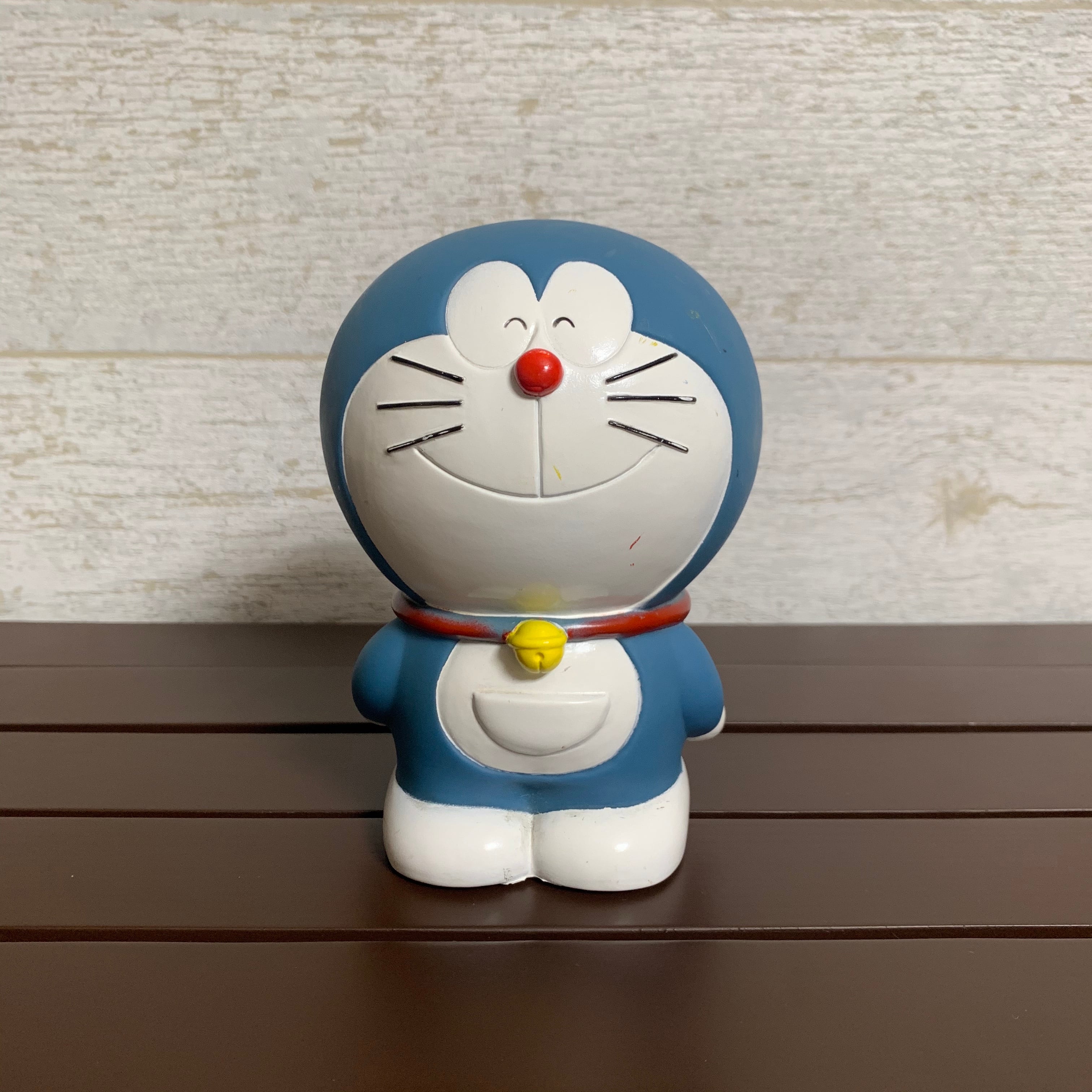 ドラえもん ぬいぐるみ貯金箱 レトロ ドラえもん 貯金箱 当時物 70年