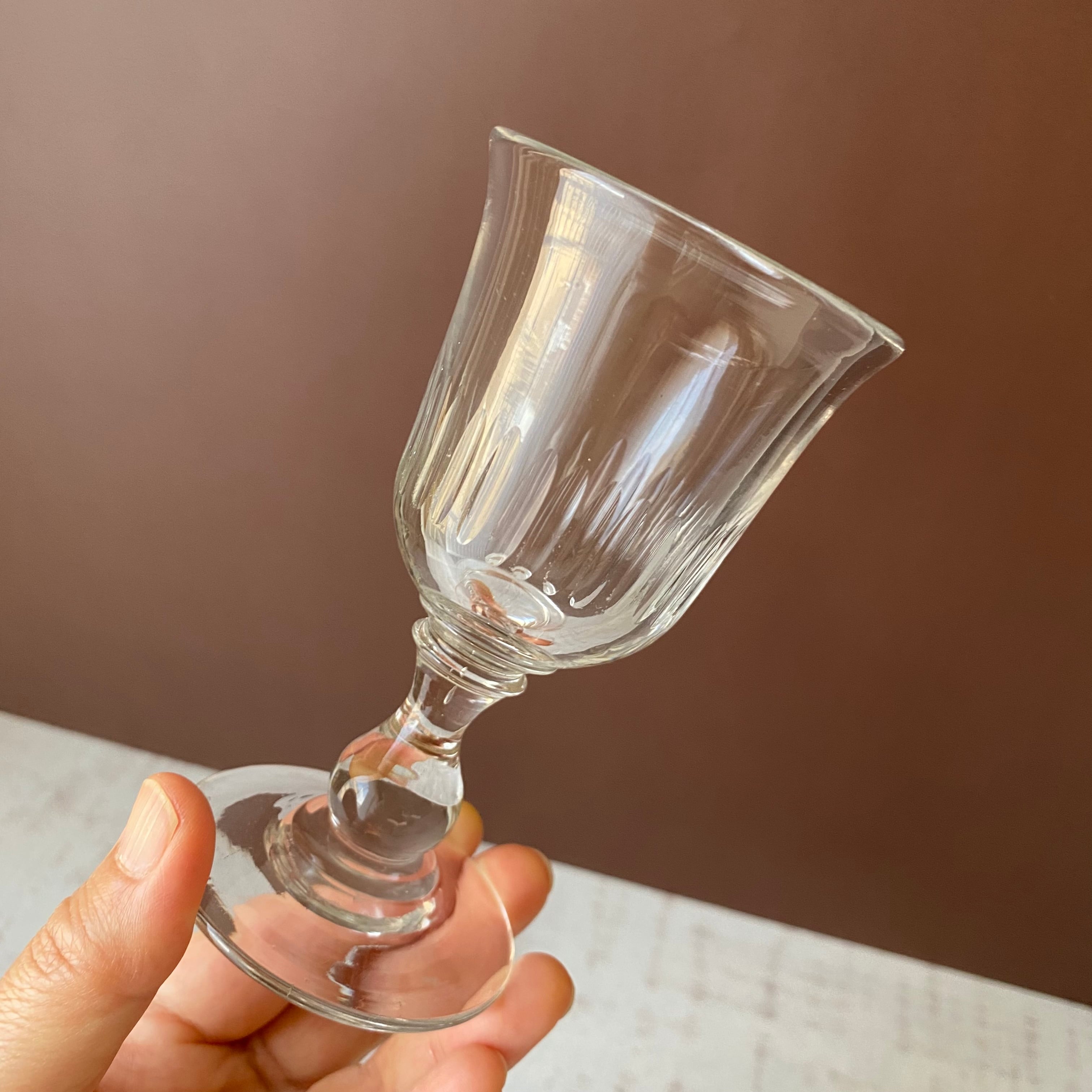 France アンティーク・ビストログラスg / uv0142 | Petit Musée