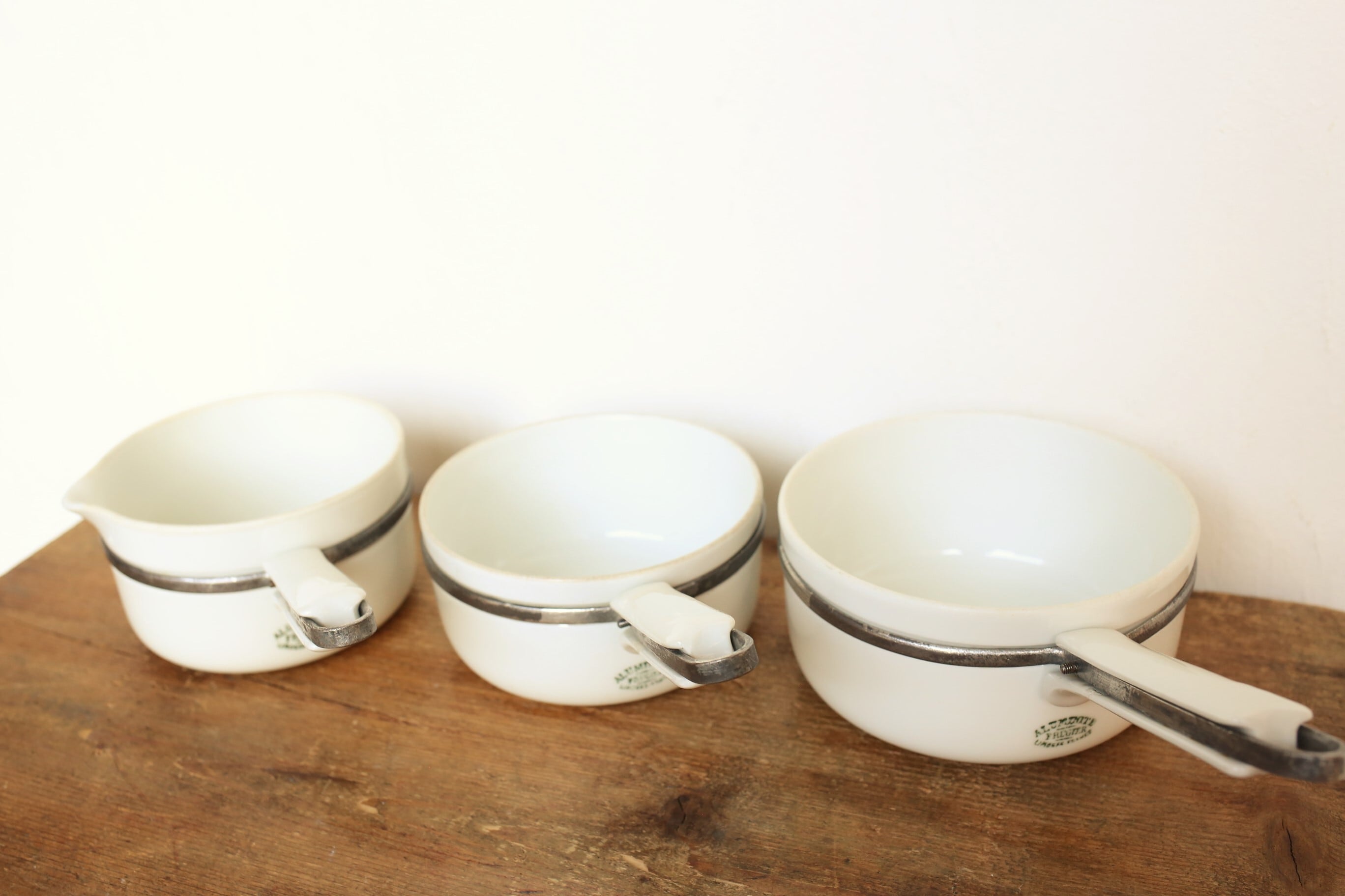 フランス アンティーク リモージュ 『ALUMINITE』 ブリュレ皿 N-01035