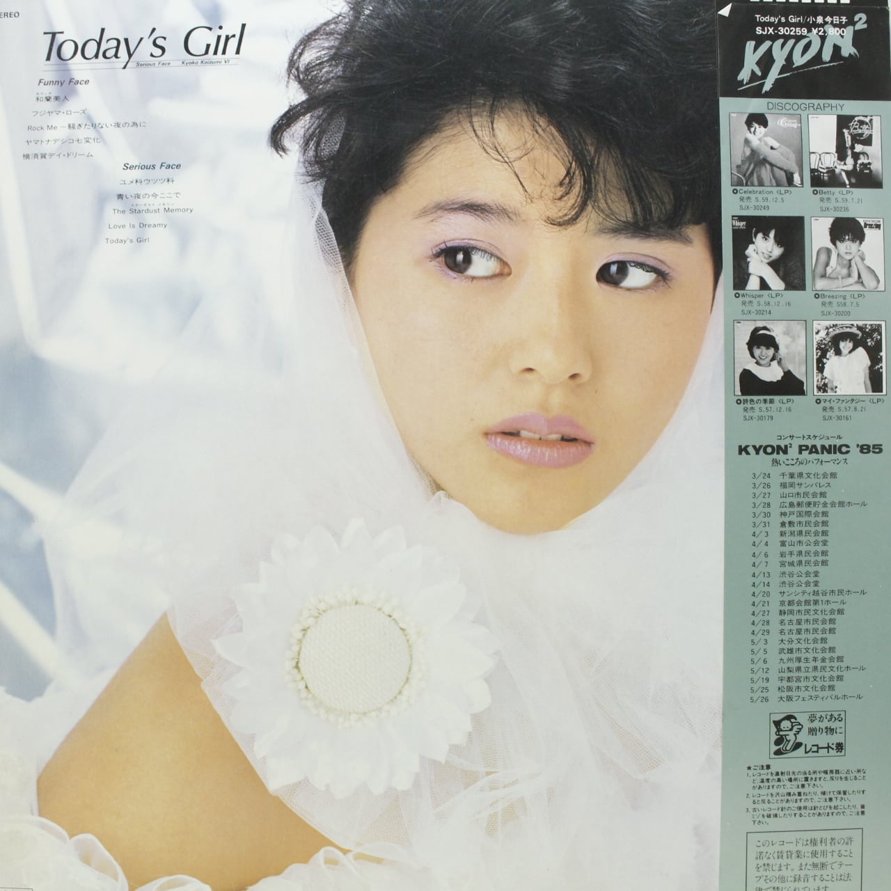 小泉今日子 / Today's Girl / Kyoko Koizumi VI [SJX-30259] | MOKUME