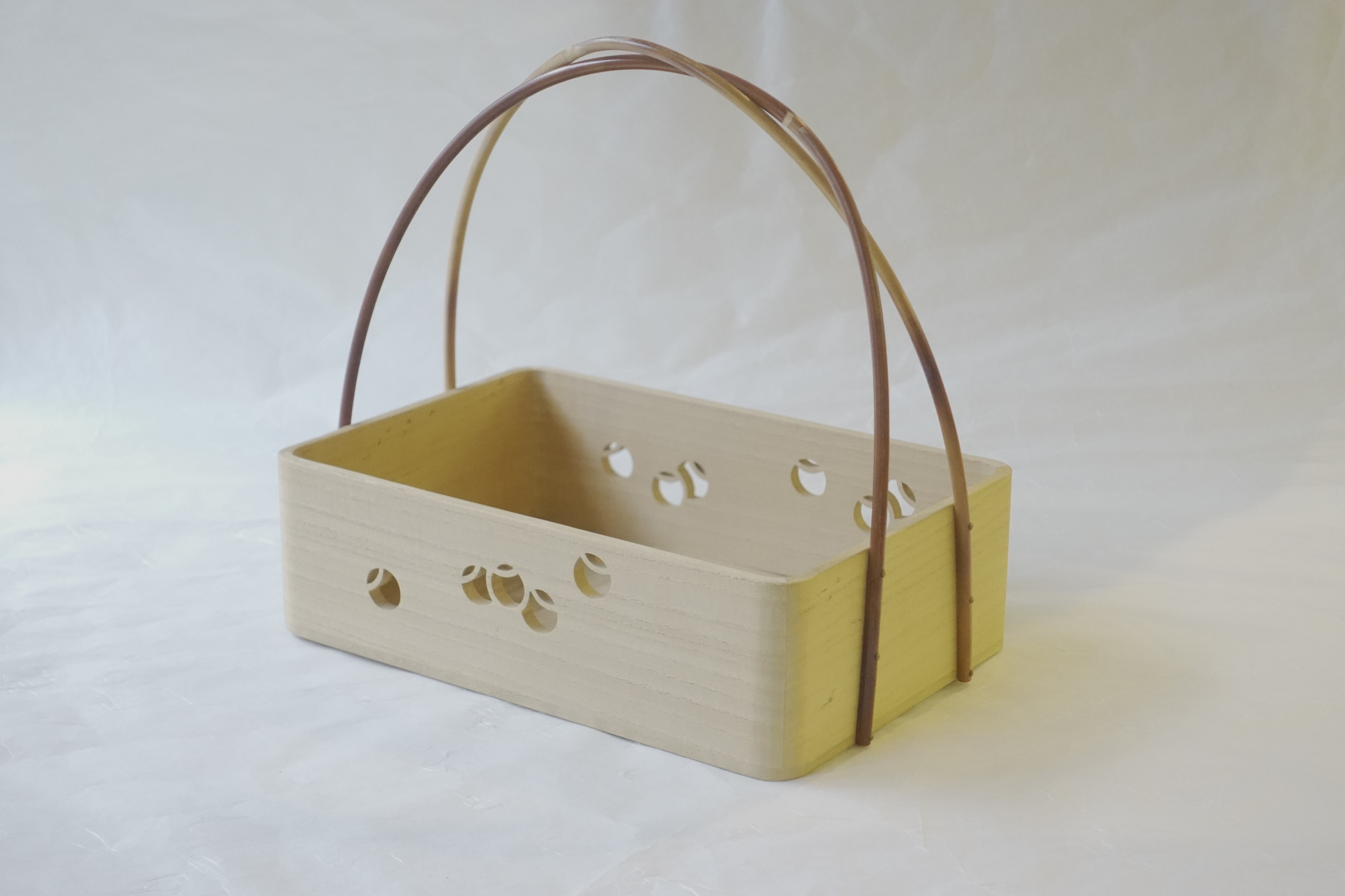 山本貞斎 作 莨盆（たばこぼん）一燈好写 つぼつぼ透かし | 小林漆陶