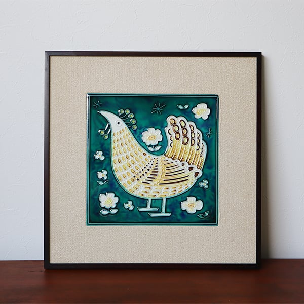 美術品 陶器 鳥と鶏の絵柄 37億円】世界を驚かせたチキンカップ - 本郷