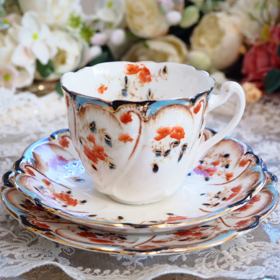 ☆ロイヤルアルバート ブロッサムタイム ヴィンテージ ペアカップ