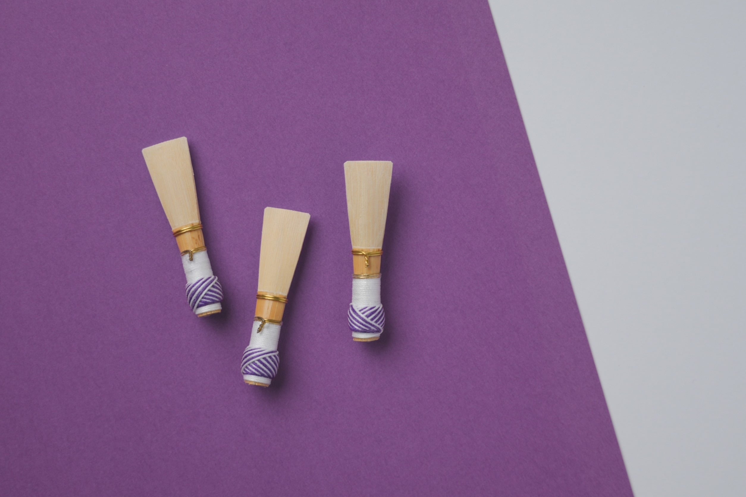 藤色 | ファゴット用 完成リード | Rieger#6 | たちばなリード製作所