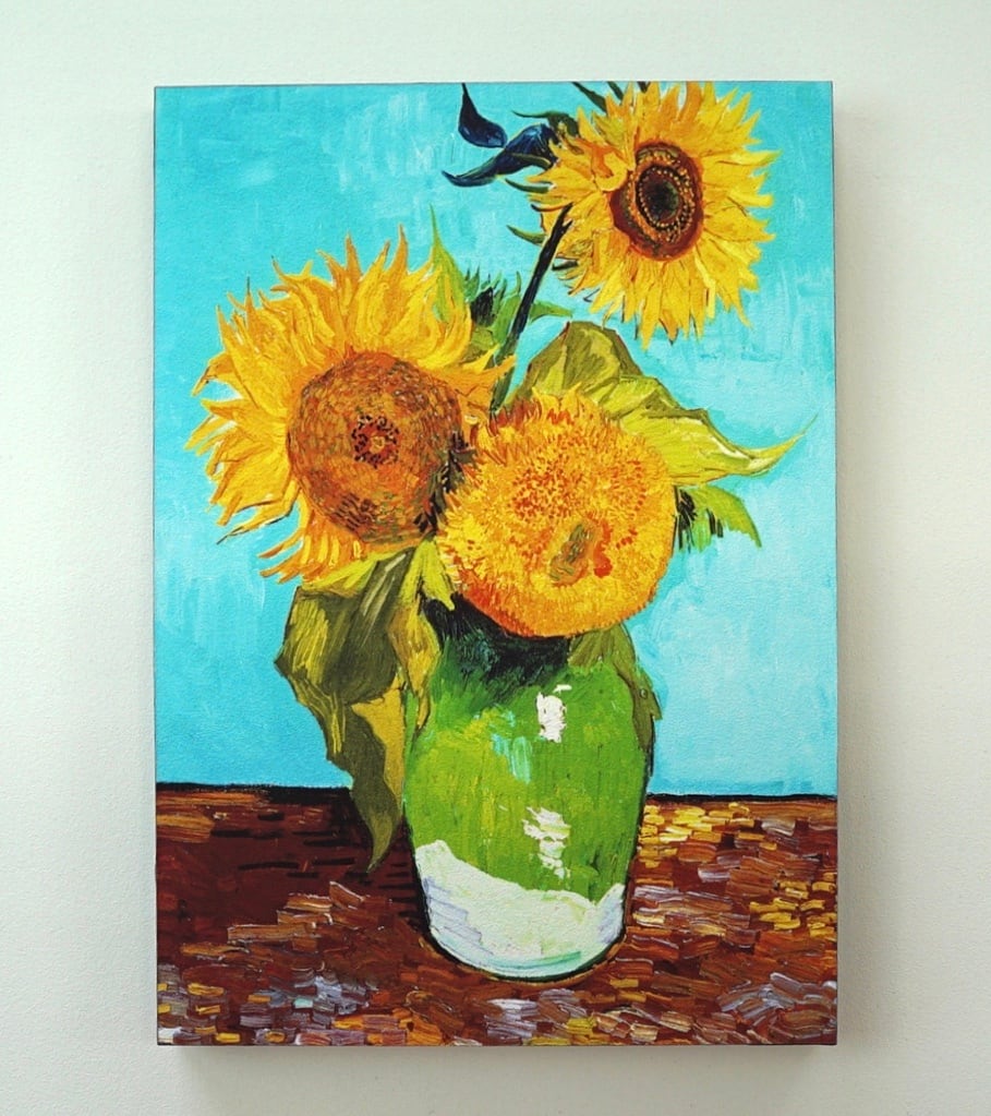 ひまわり アート作品 A4サイズ ひまわり アート作品 A4サイズ ひまわり