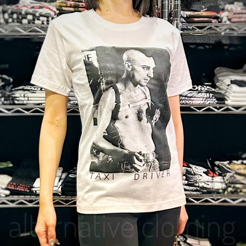 TAXI DRIVER タクシードライバー ロバート・デニーロ 映画Tシャツ 白