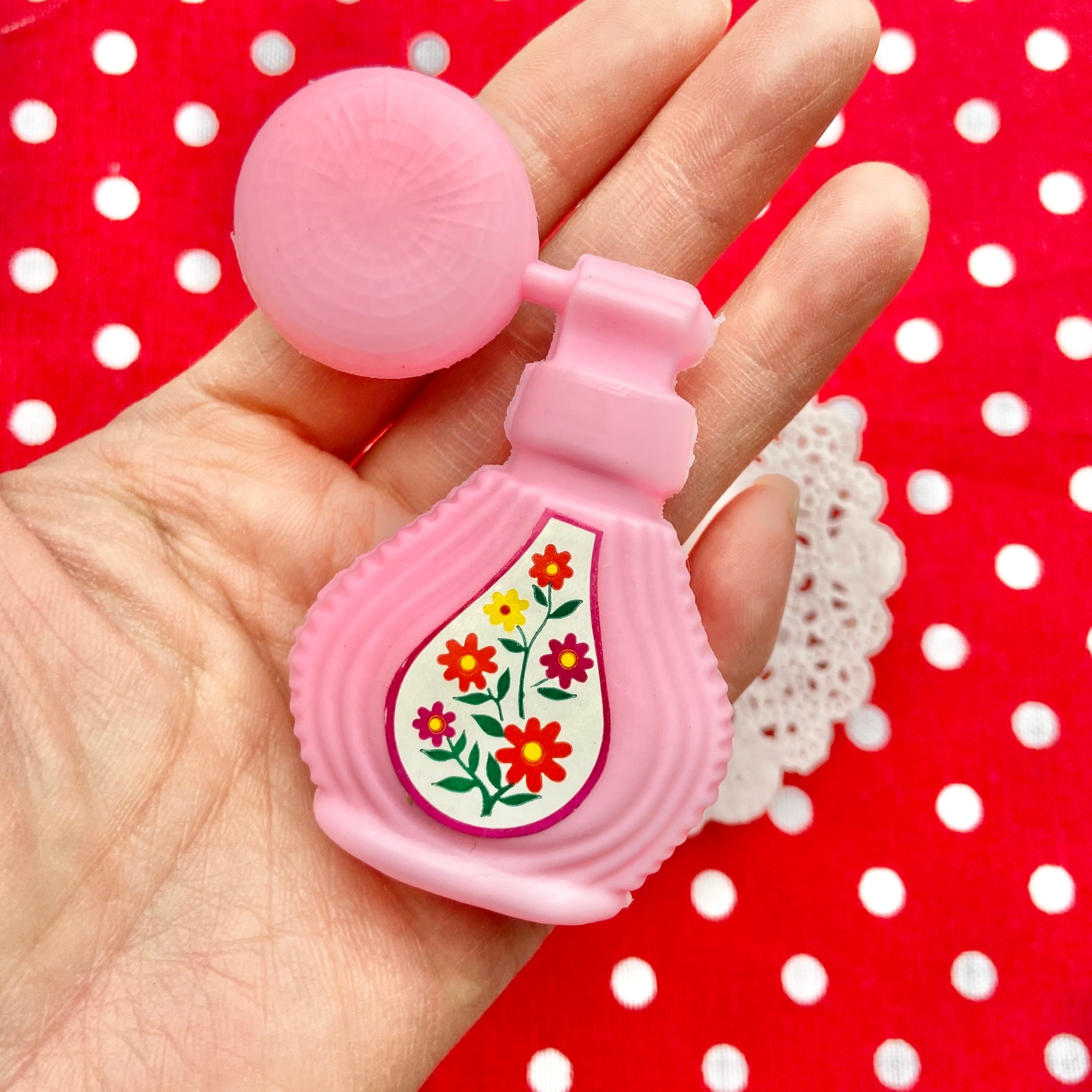 昭和レトロ☆オモチャの香水瓶☆2色セット☆ヴィンテージ | ケダマヤ商店