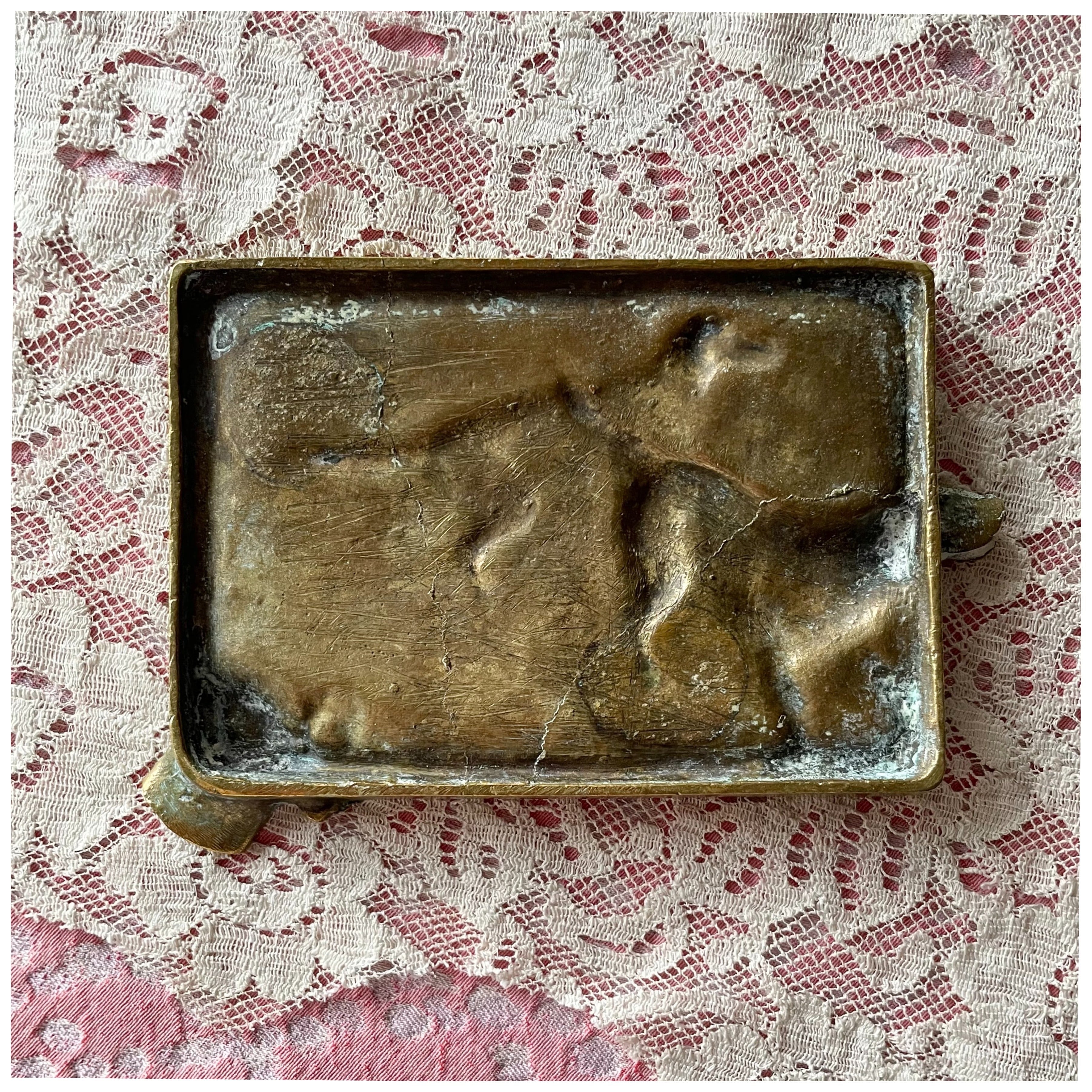 60s ビンテージ アシュトレイ 小物入れ アンティーク 灰皿 【公式通販】