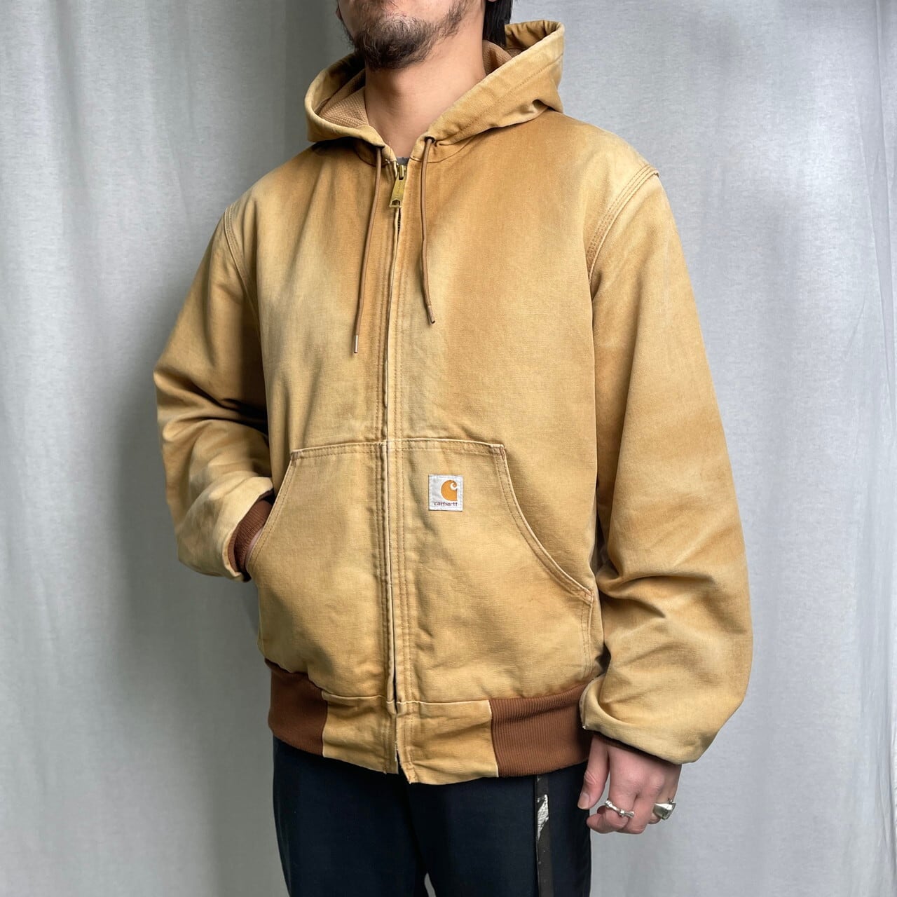 USA製 Carhartt カーハート アクティブジャケット ダックジャケット