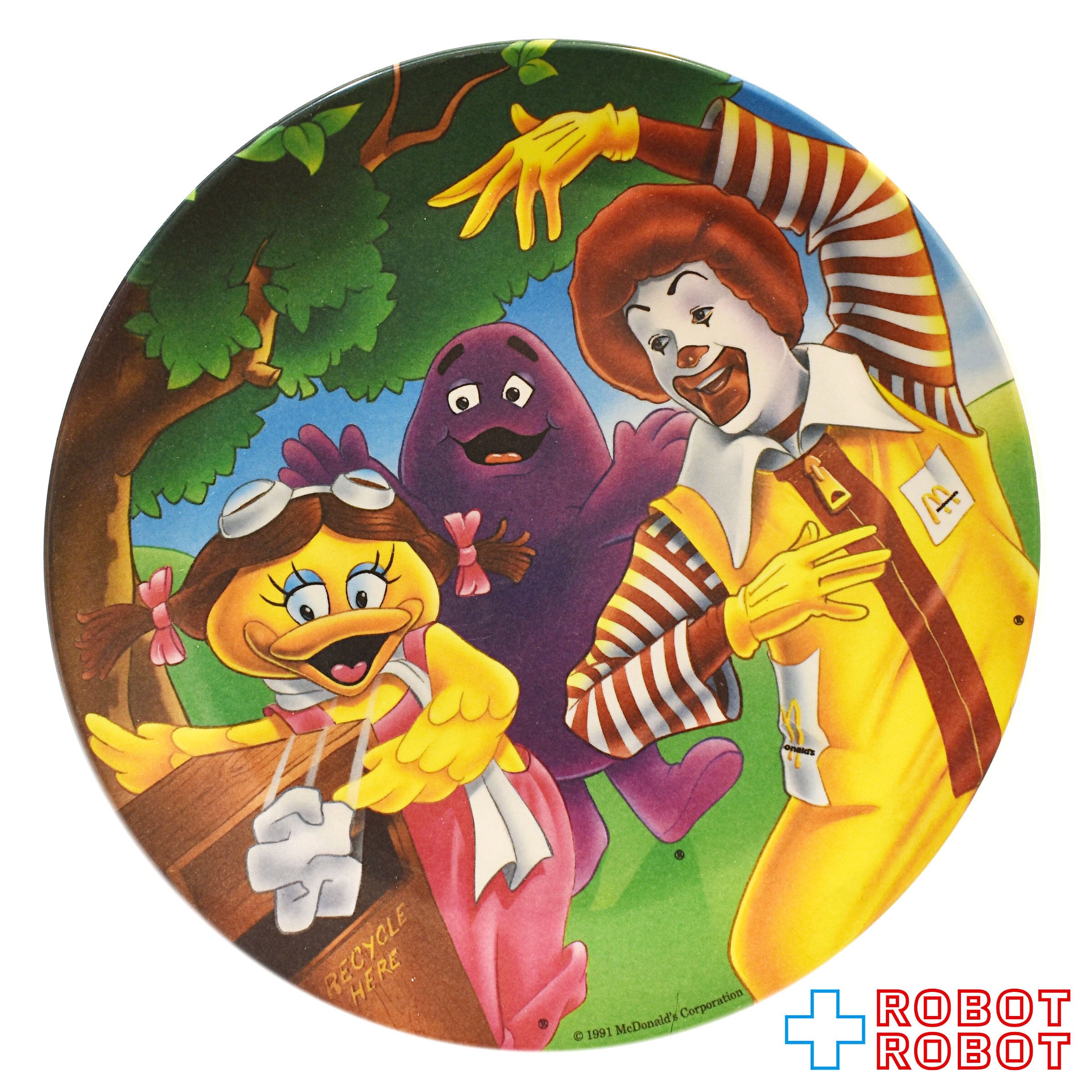ビンテージ マクドナルドランド キャラクター トレー ロナルド