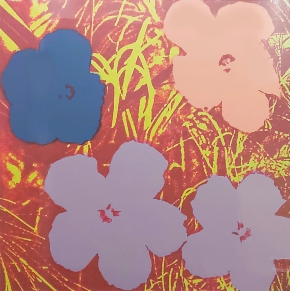 アンディウォーホル フラワー 公式複製 特大 アンディウォーホル