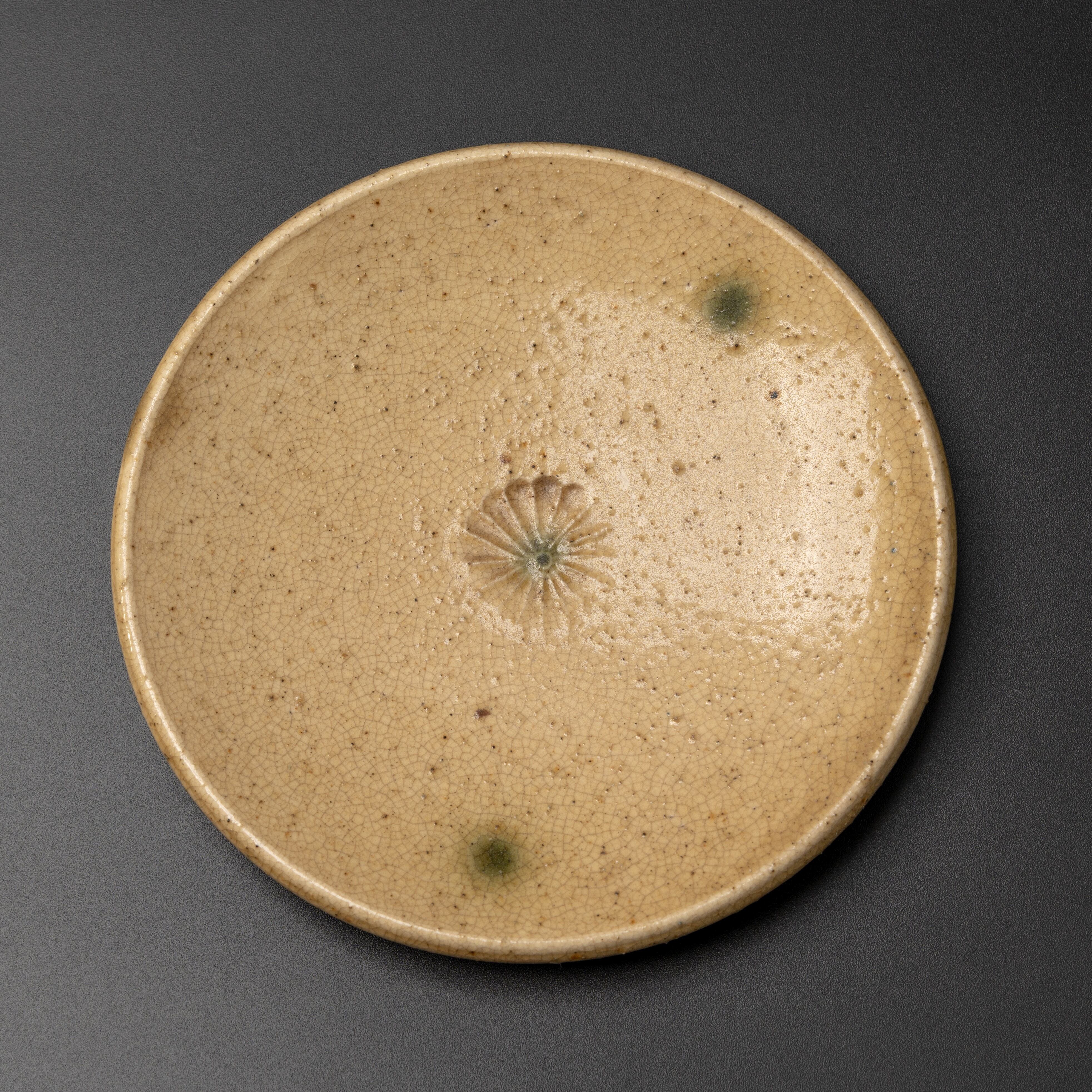 絵瀬戸 古瀬戸 菊文 小皿 豆皿 5客 時代箱 D R6765 【公式通販】