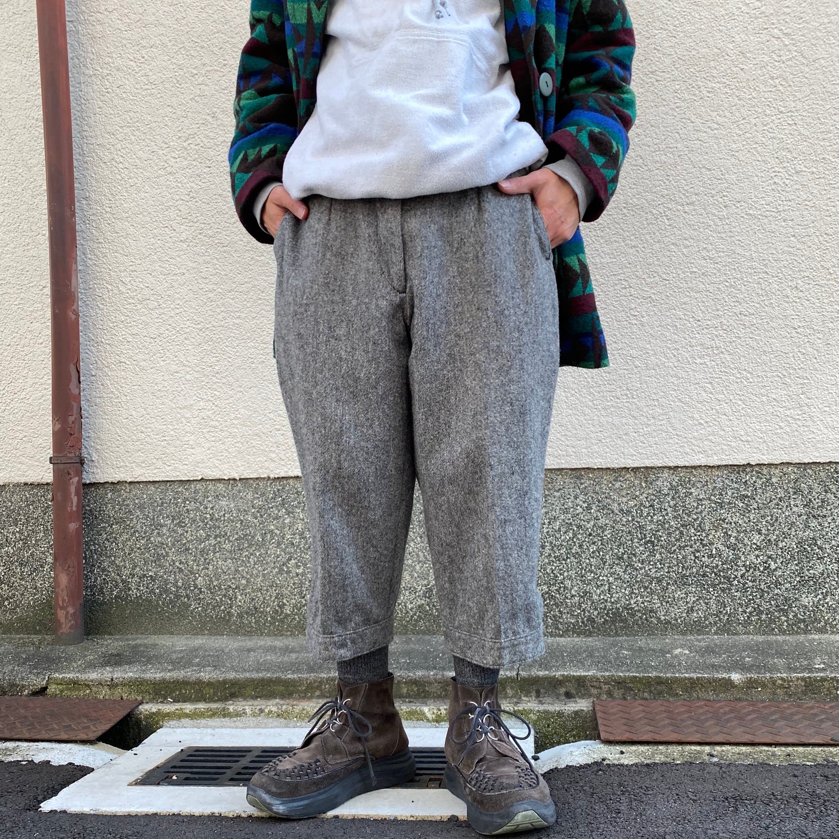 80年代 ビンテージ USA製 WOOLRICH ウールリッチ TETON クロップド