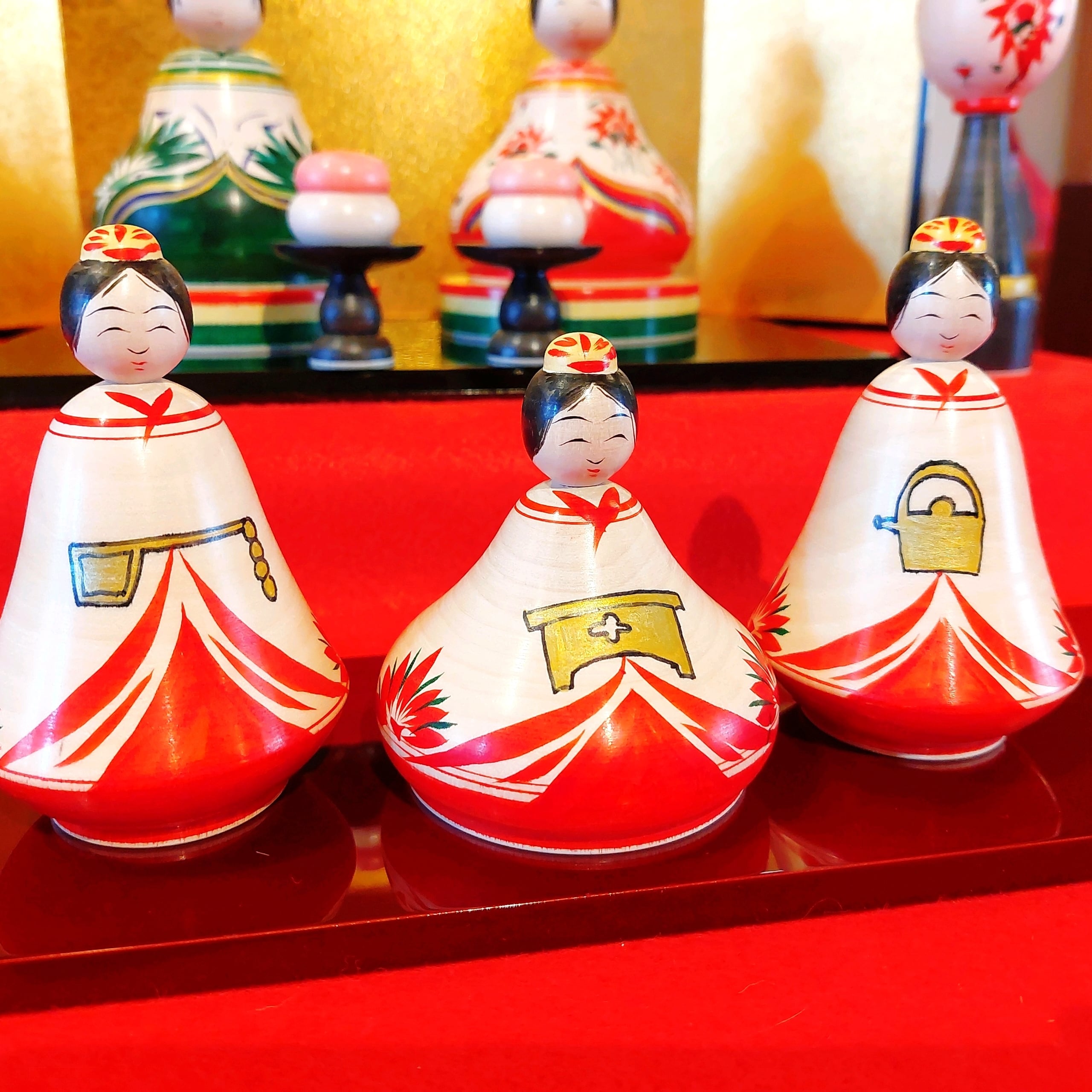 こけし雛 3段飾りセット | Gellery Shop 芭蕉