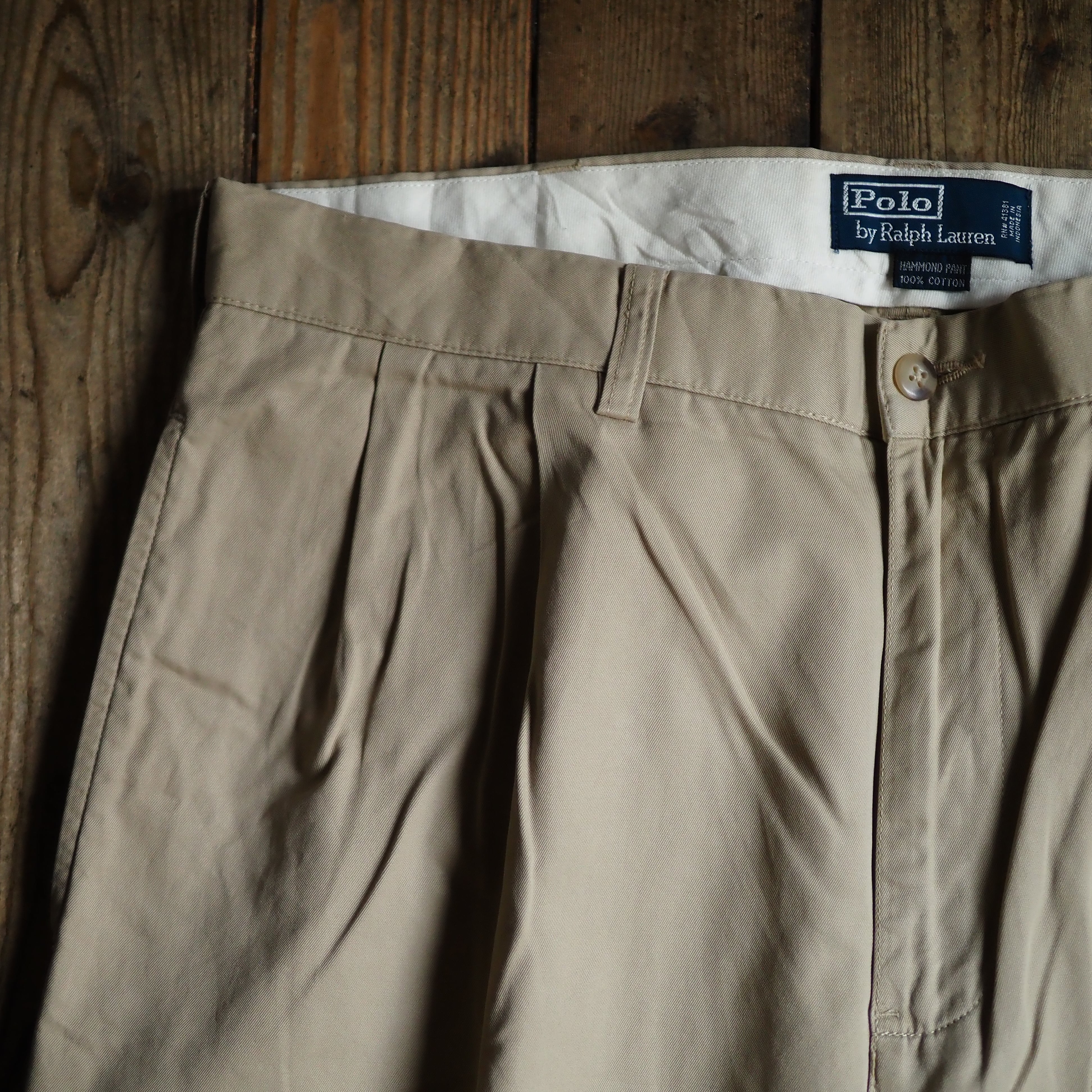 Britpop! 1990's〜 Polo Ralph Lauren Chino Trousers W34 L29 ラルフ