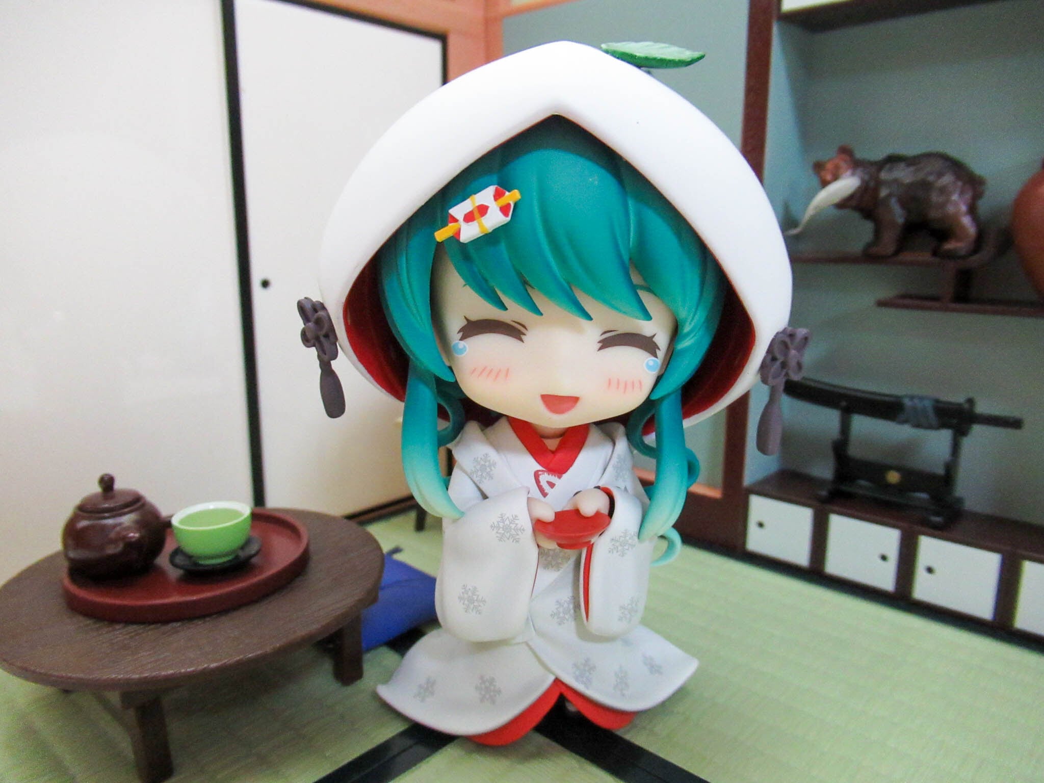 再入荷【303】 雪ミク いちご白無垢Ver. 体パーツ 白無垢 ねんどろいど