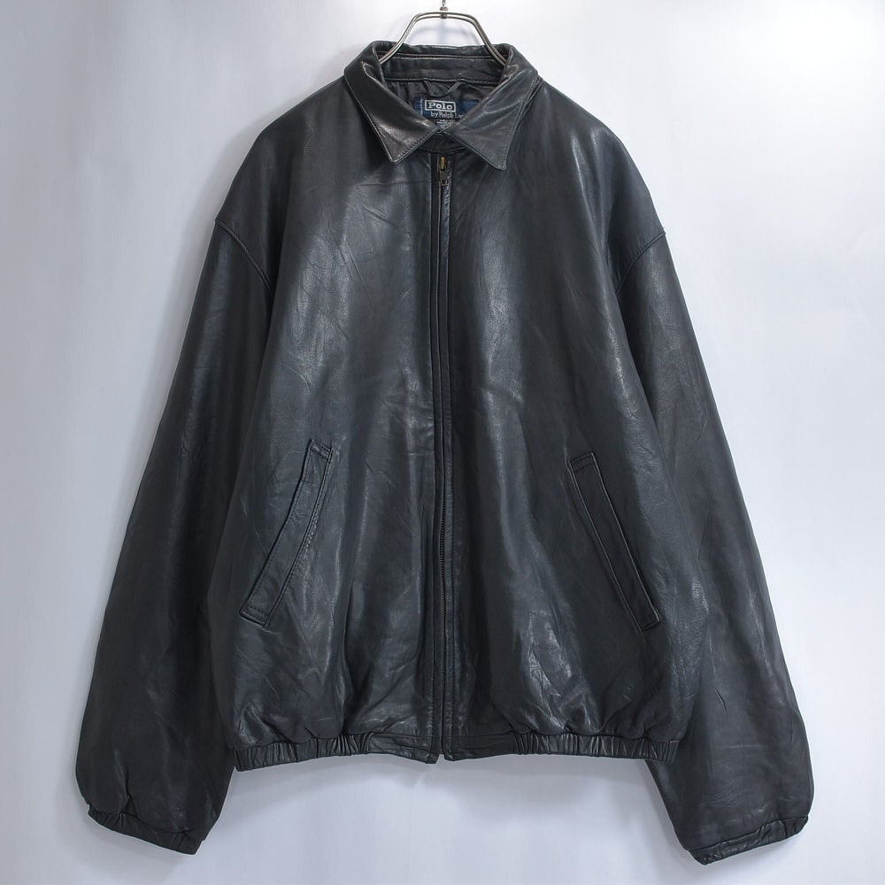 90s ポルトガル製 POLO by Ralph Lauren ラルフローレン レザー