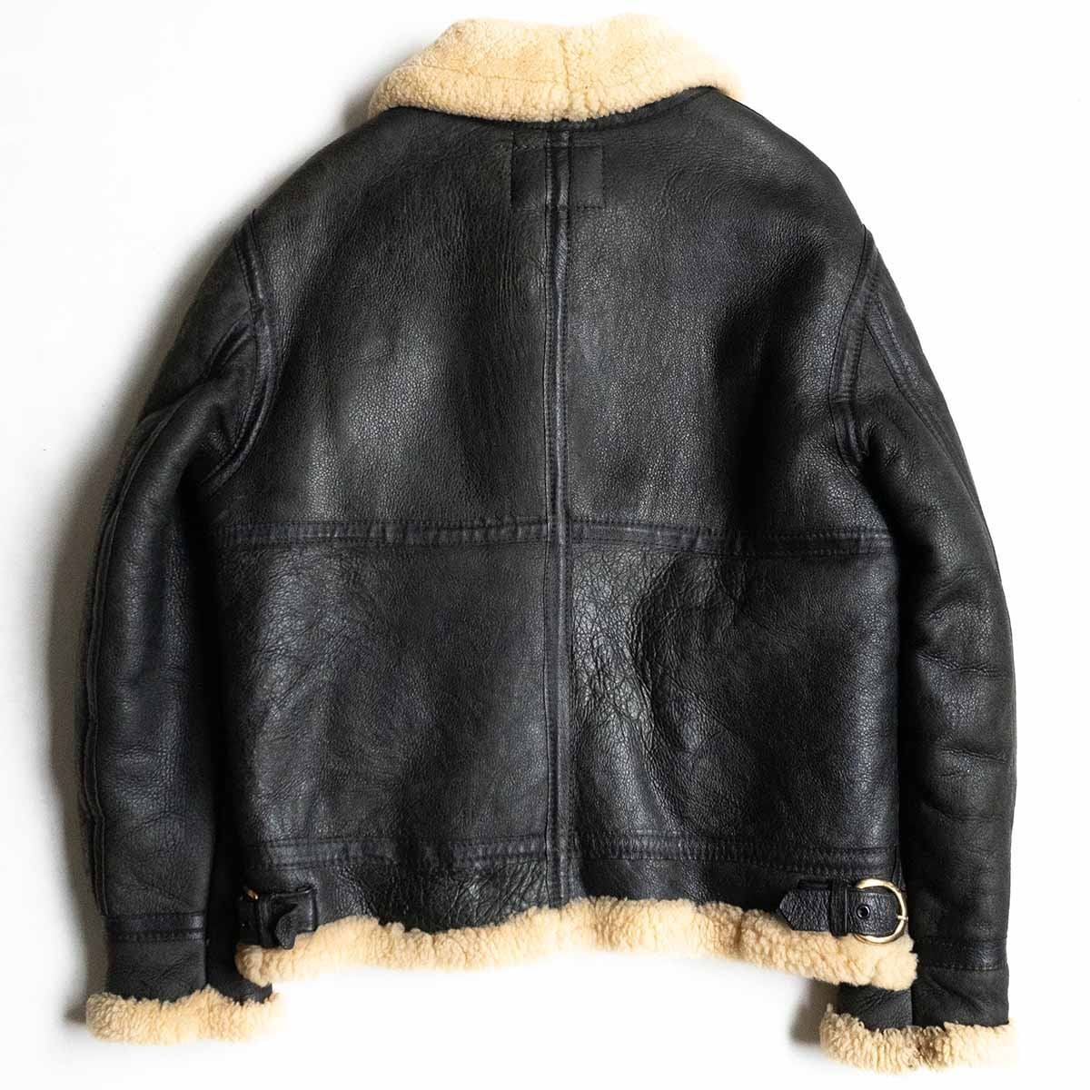 USA製SCHOTT B-3 フライトジャケット 44 特大サイズムートン